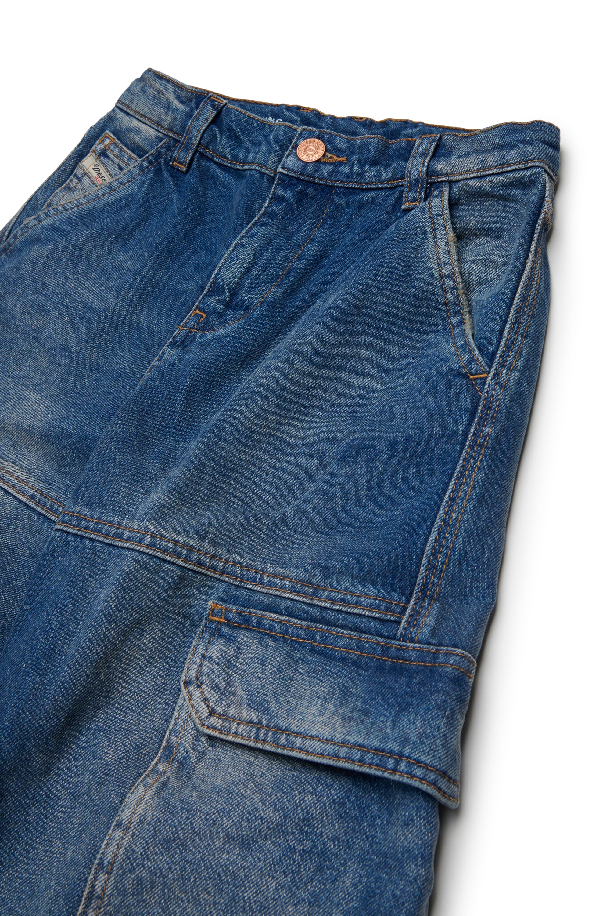 Diesel - D-ARGJX-CARGO-S-J Donna, Blu medio - Image 3