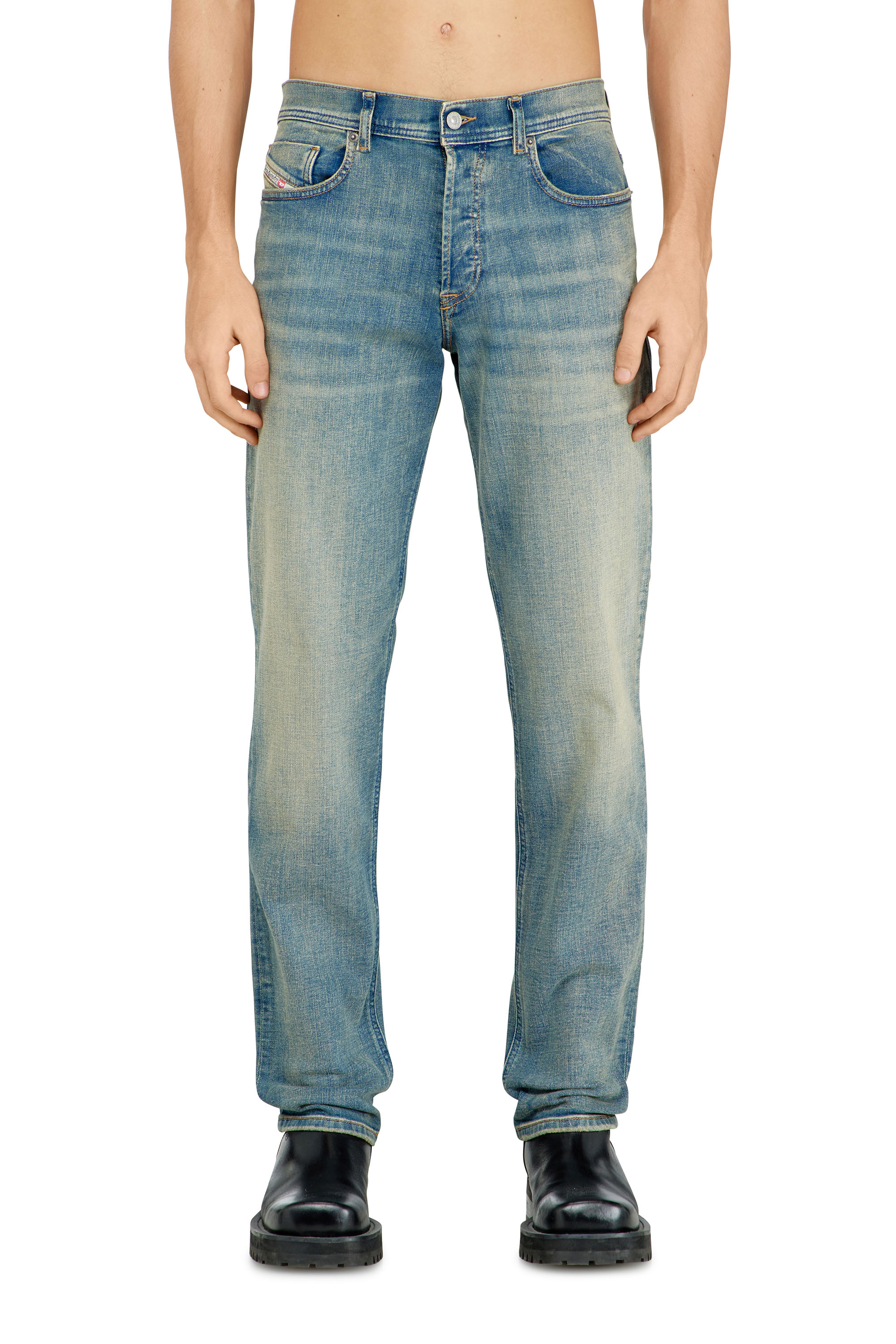 Diesel - Regular Jeans 2023 D-Finitive 09N32 Uomo, Blu medio - Image 1