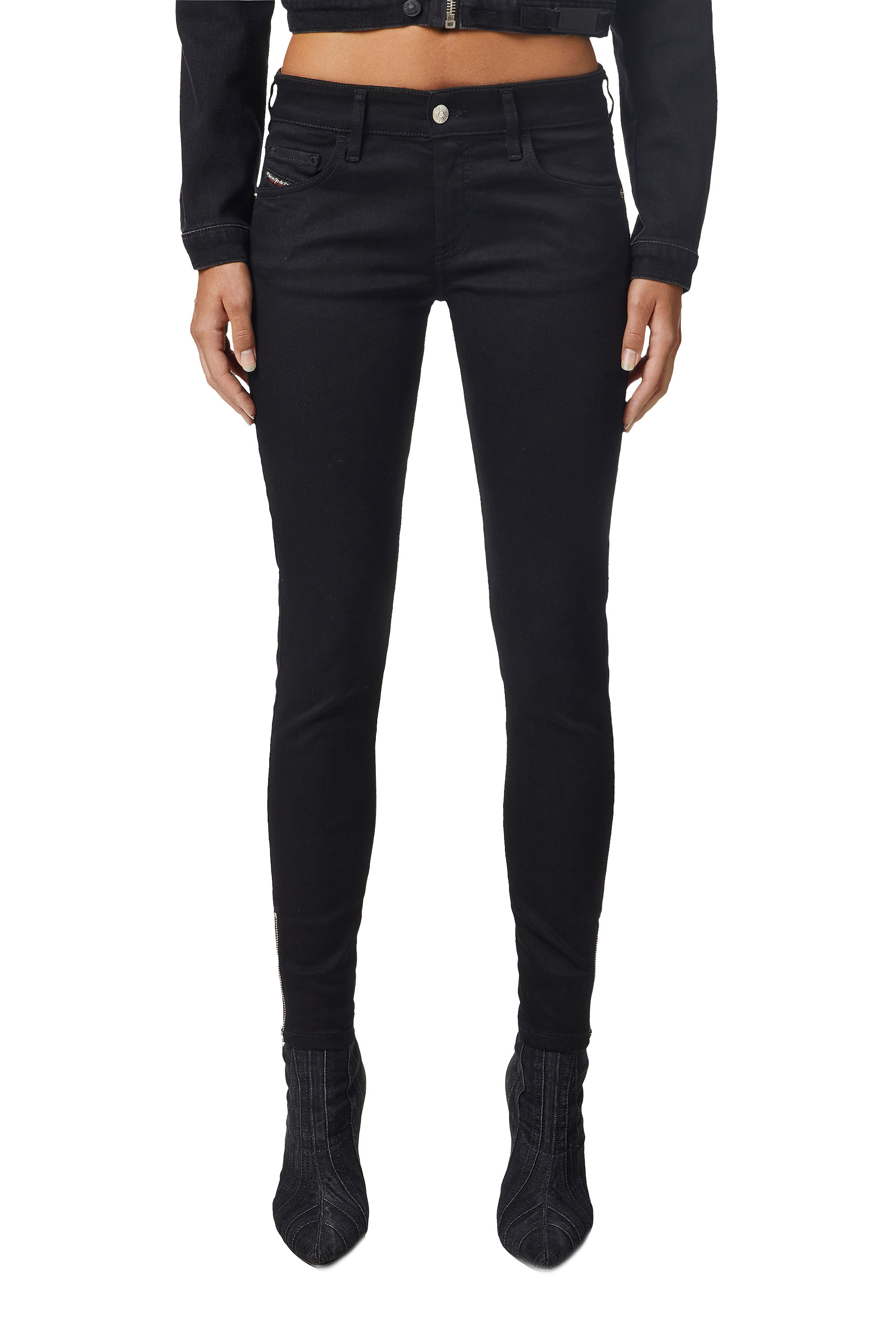 Slandy Low 069EF, Nero/Grigio scuro - Jeans