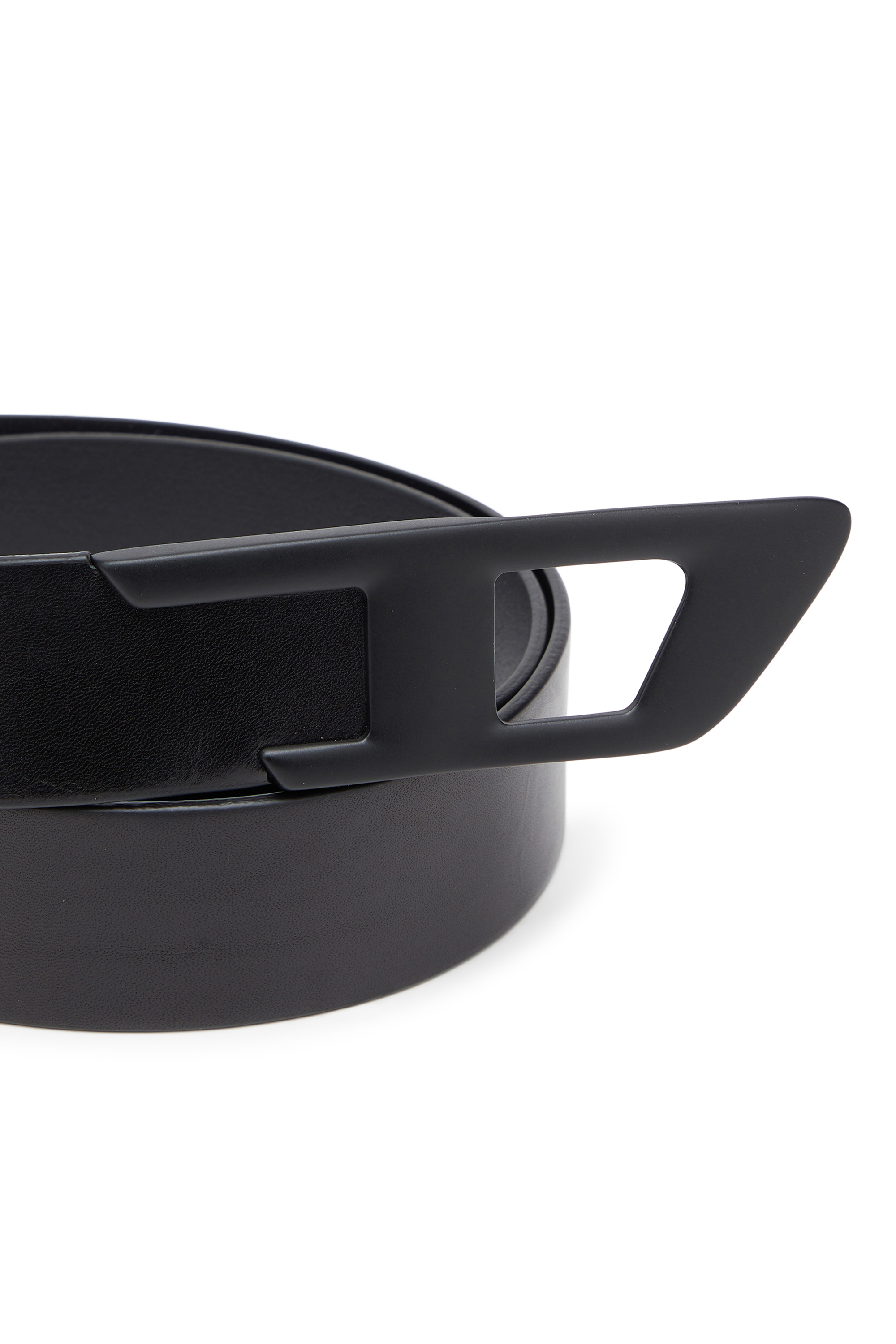 Diesel - B-D LOGO 2.0 40, Cintura 4 cm in pelle con fibbia D in metallo Unisex in Nero - 3