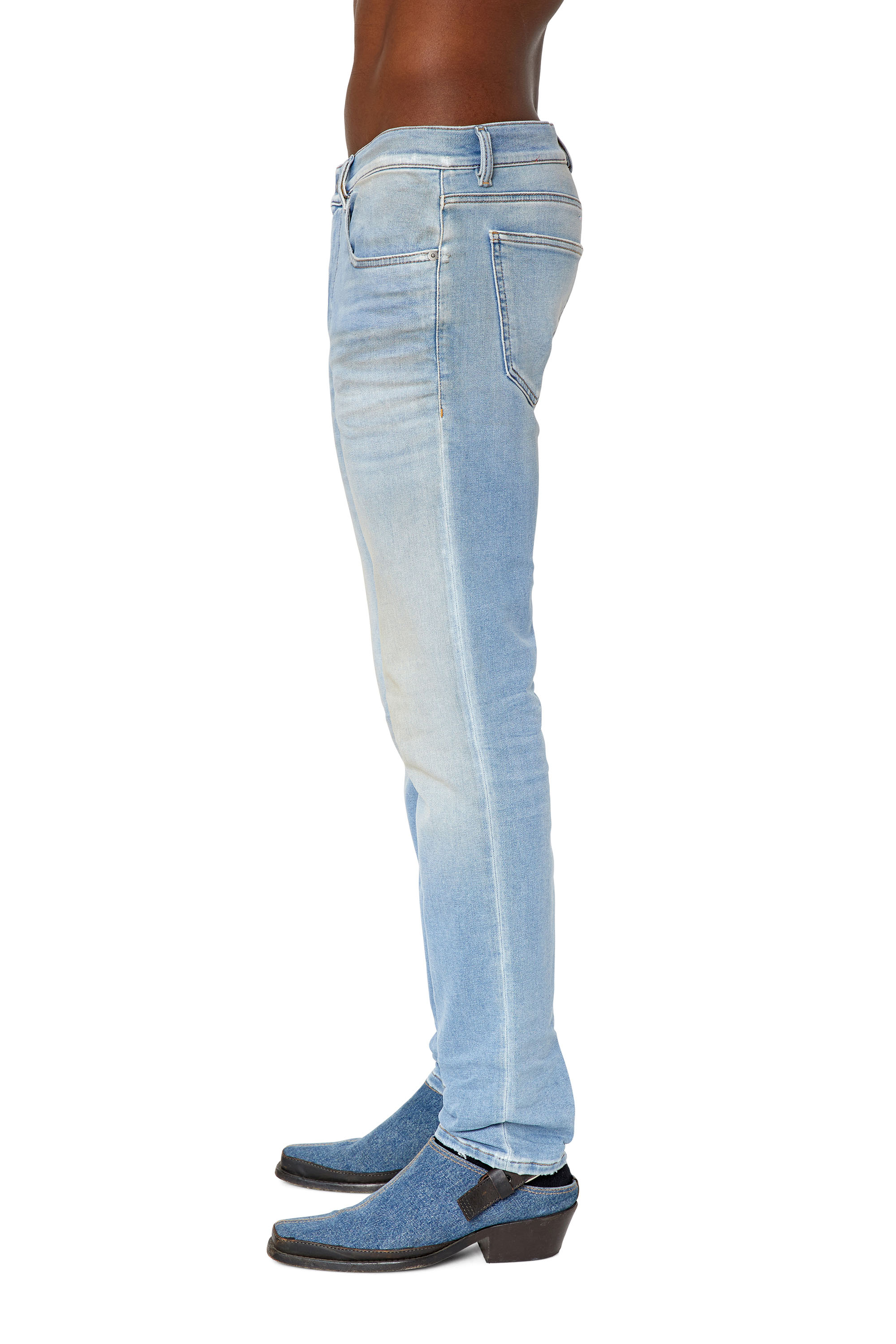 Diesel - D-Strukt JoggJeans® 068CW Slim, Blu Chiaro - Image 4