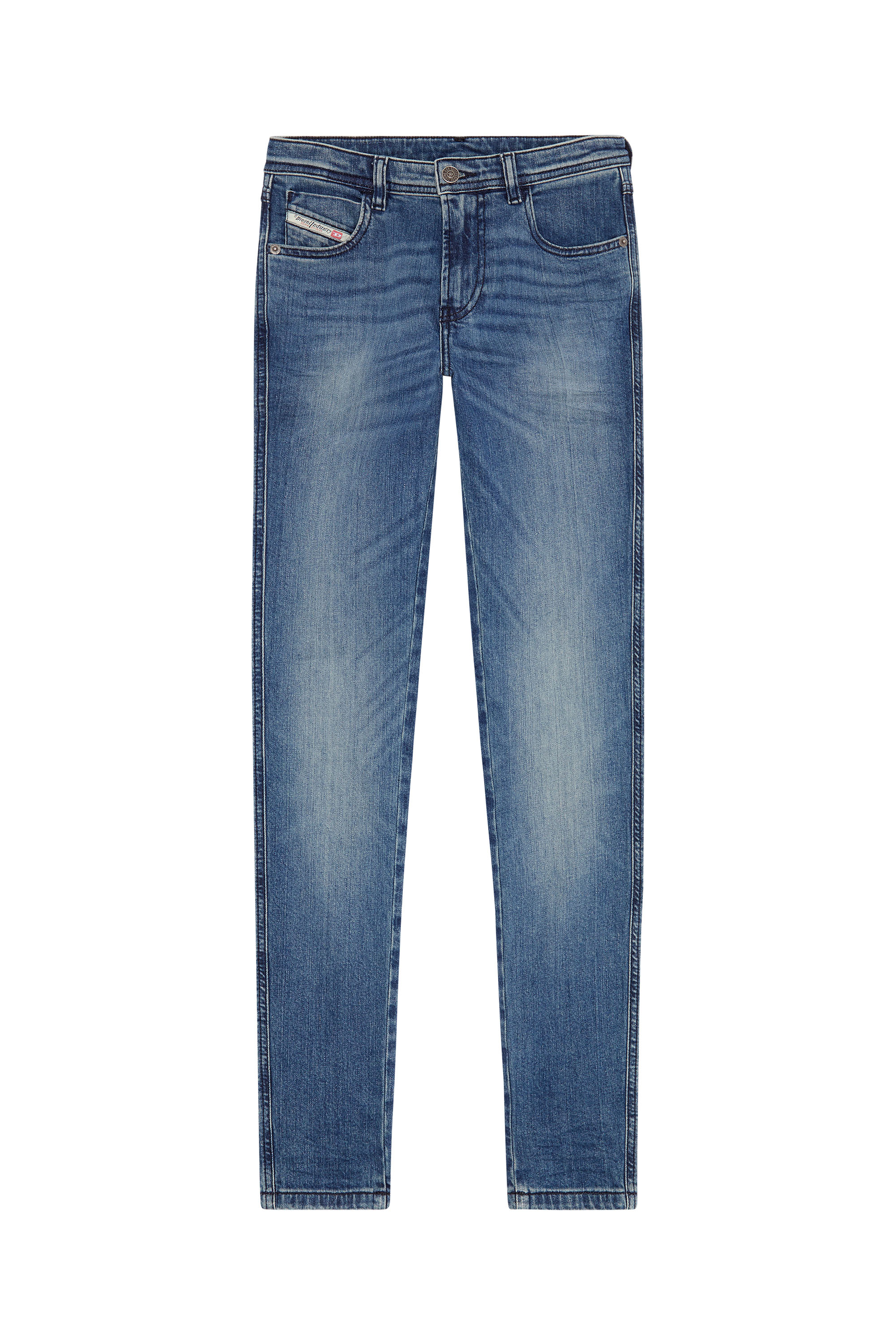Diesel - 2015 Babhila 0LICM Skinny Jeans, Blu medio - Image 5