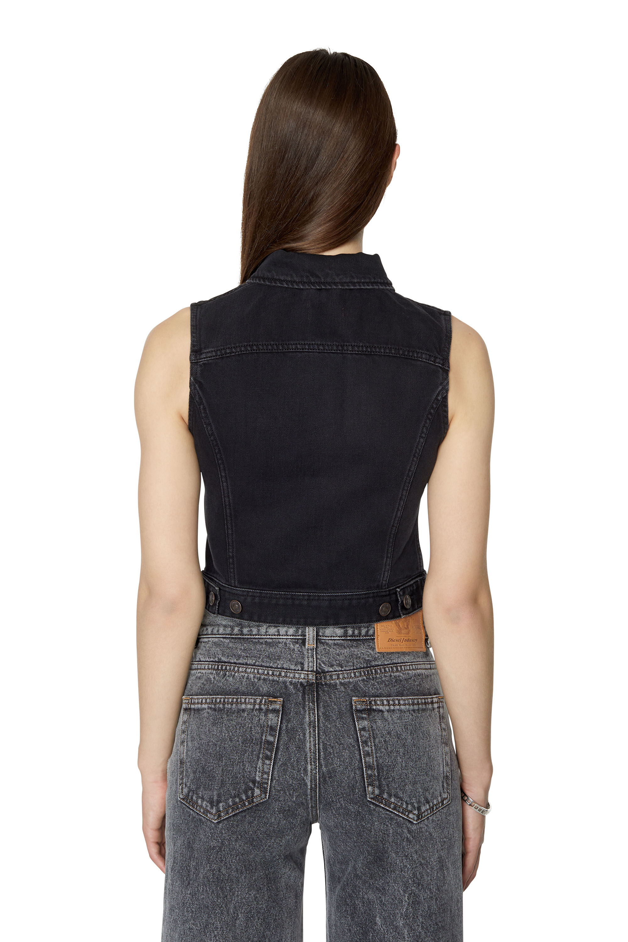 Diesel - DE-SLIMMY-SM, Nero/Grigio scuro - Image 2