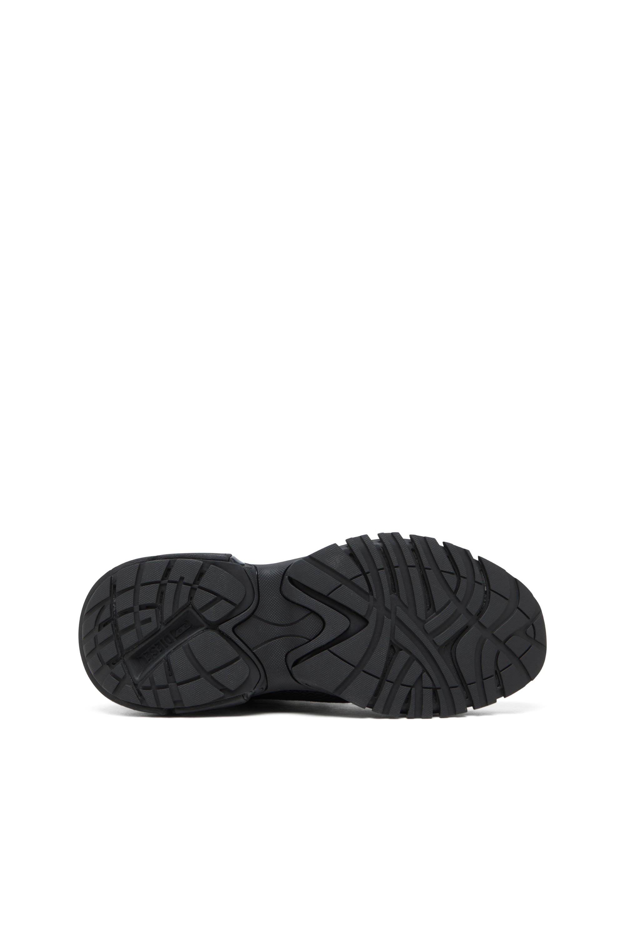 Diesel - S-PRO-V-DENSE LOW, S-Pro-V-Dense-Sneaker in rete con logo Oval D Uomo in Nero - 4