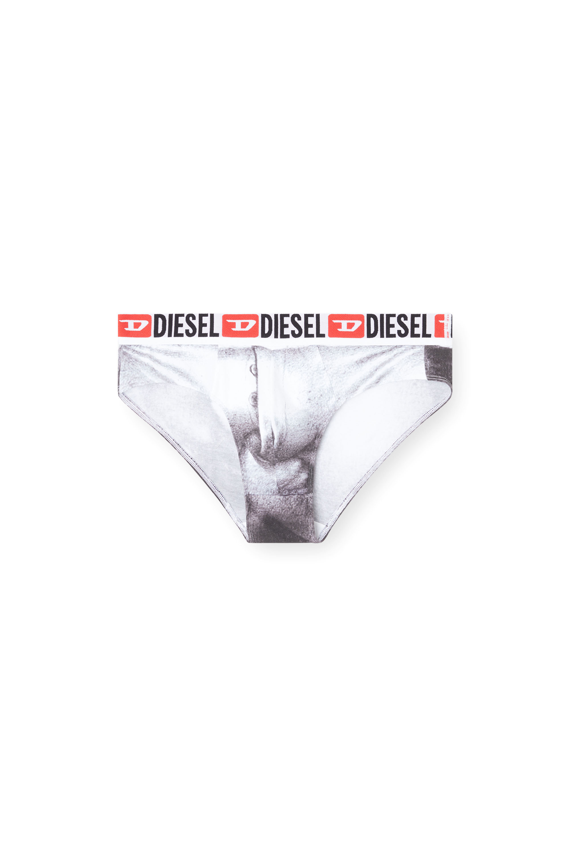 Diesel - PR-ANDRE, Slip con stampa grafica Uomo in Bianco - 4