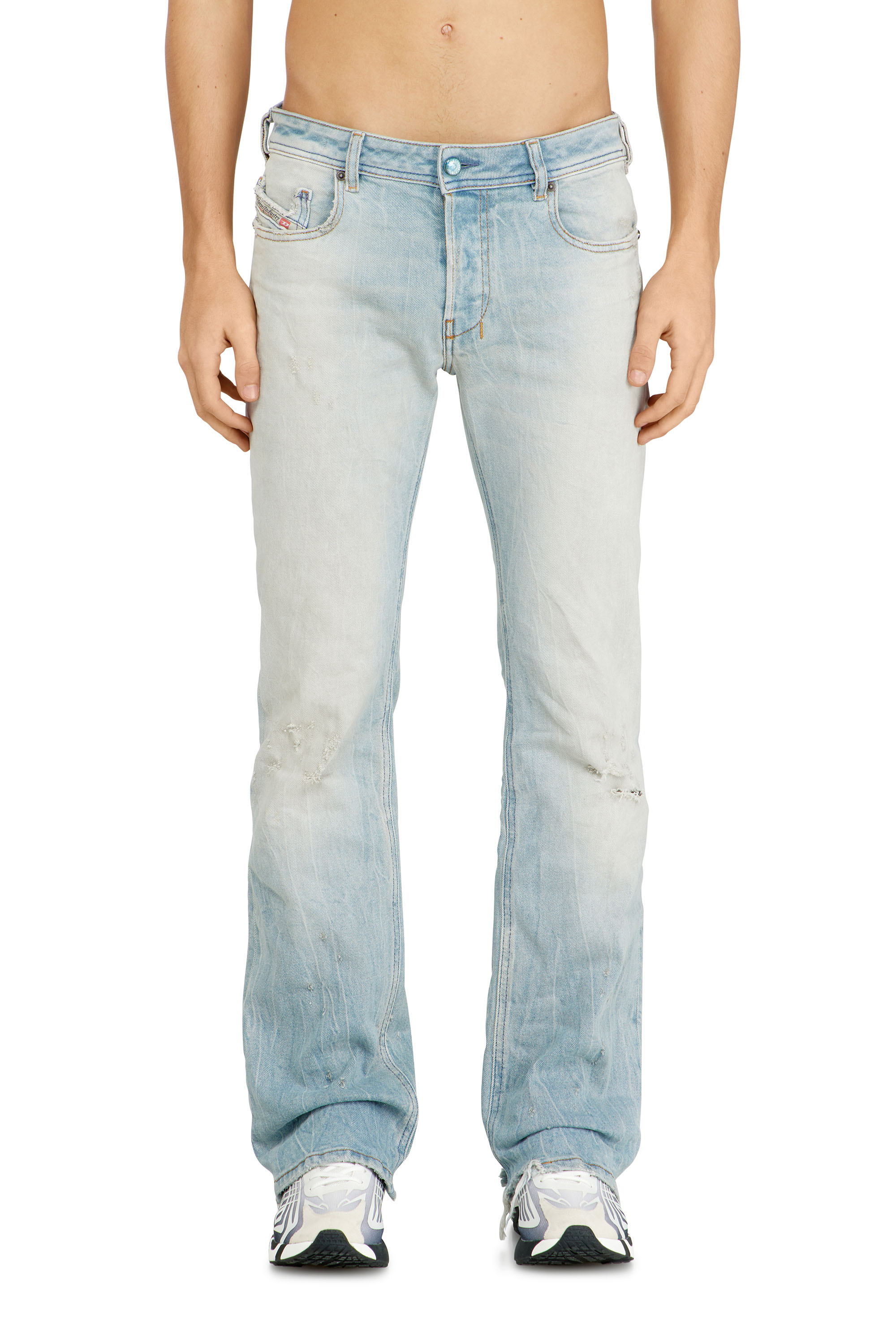 Diesel - Bootcut Jeans 2007 Zatiny 09N47 Uomo, Blu Chiaro - Image 1