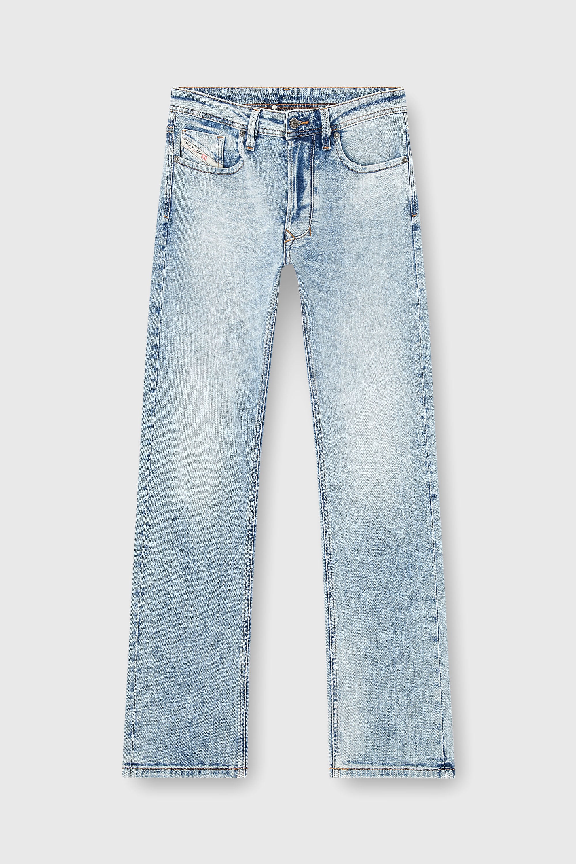 Diesel - Man's Regular Jeans 1985 Larkee 0DBDV, Light Blue - 2