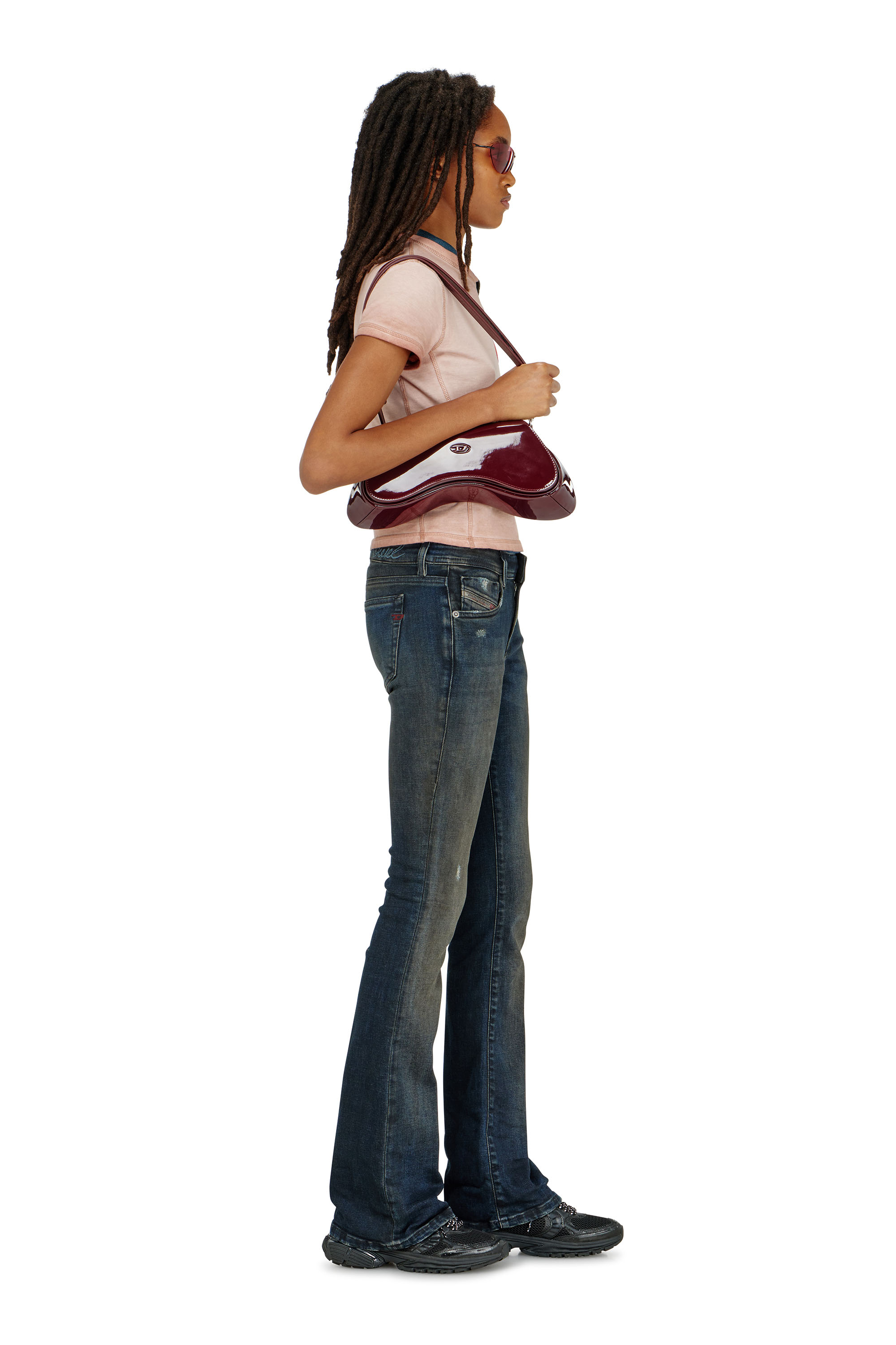 Diesel - Bootcut Jeans 1969 D-Ebbey 09P69 Donna, Blu Scuro - Image 2