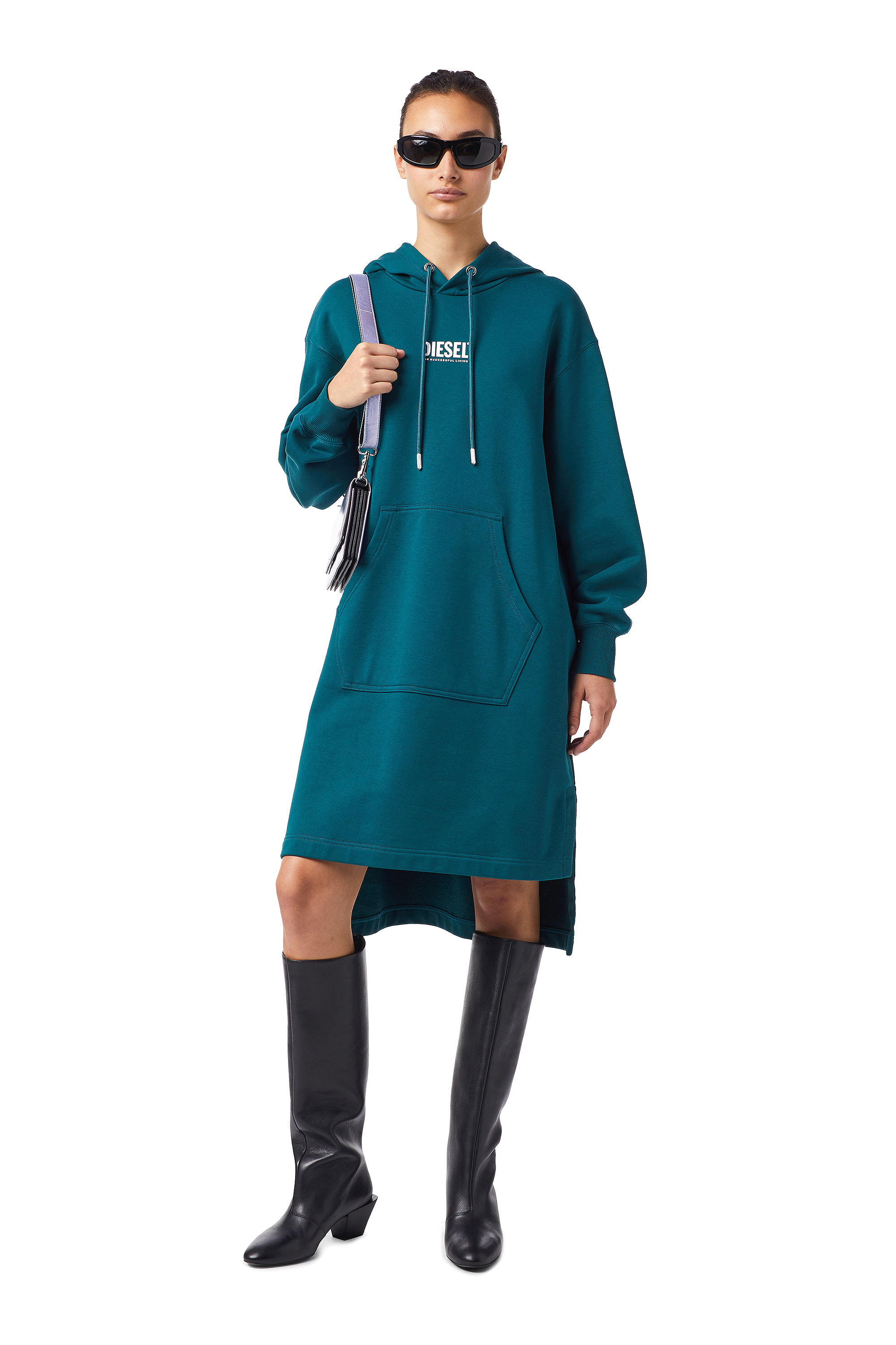 D-ILSE-ECOSMALLOGO, Verde Acqua - Vestiti