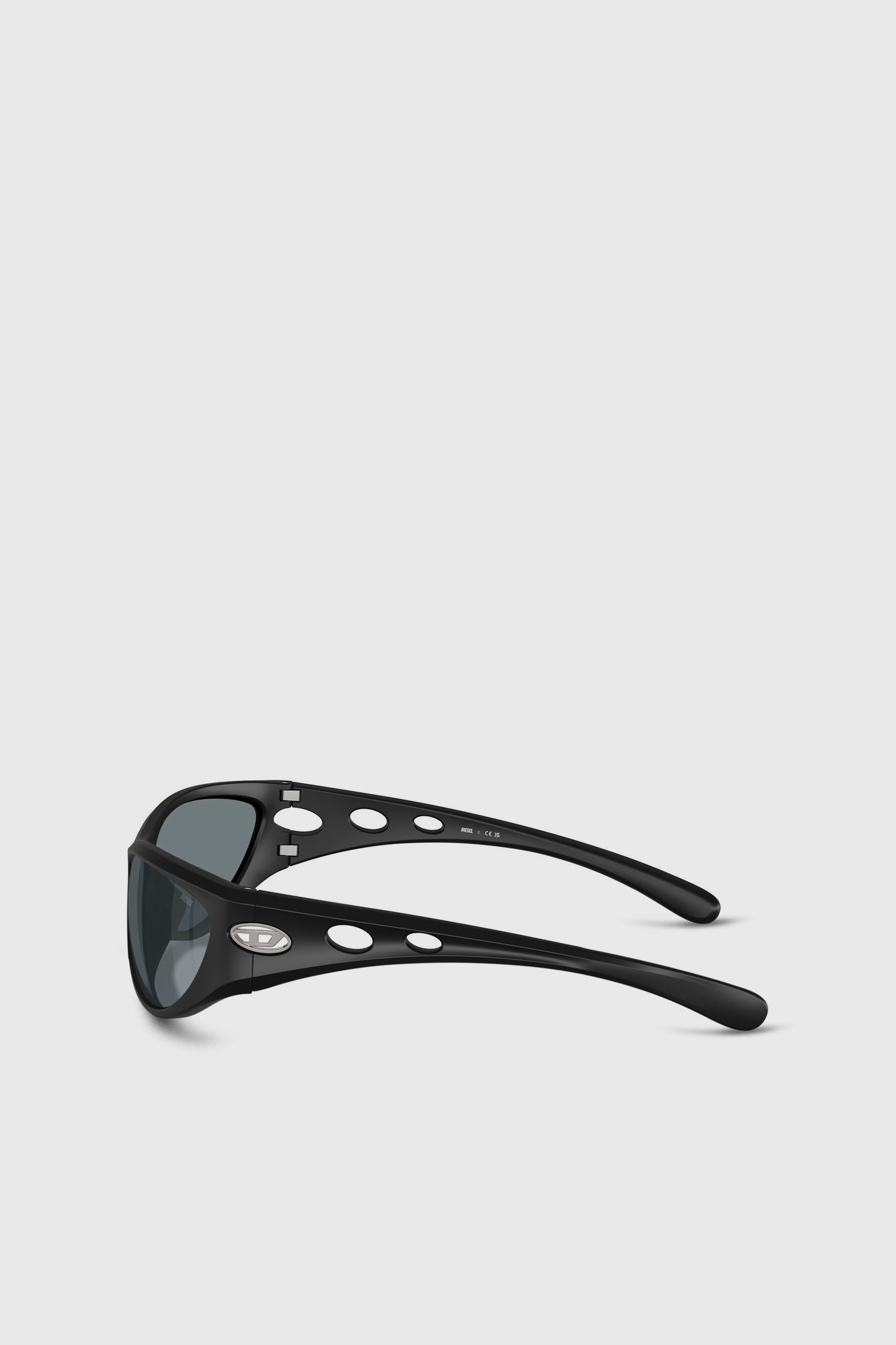 Diesel - 0DL3004U, Occhiali da sole stile cat-eye Unisex in Nero - 2