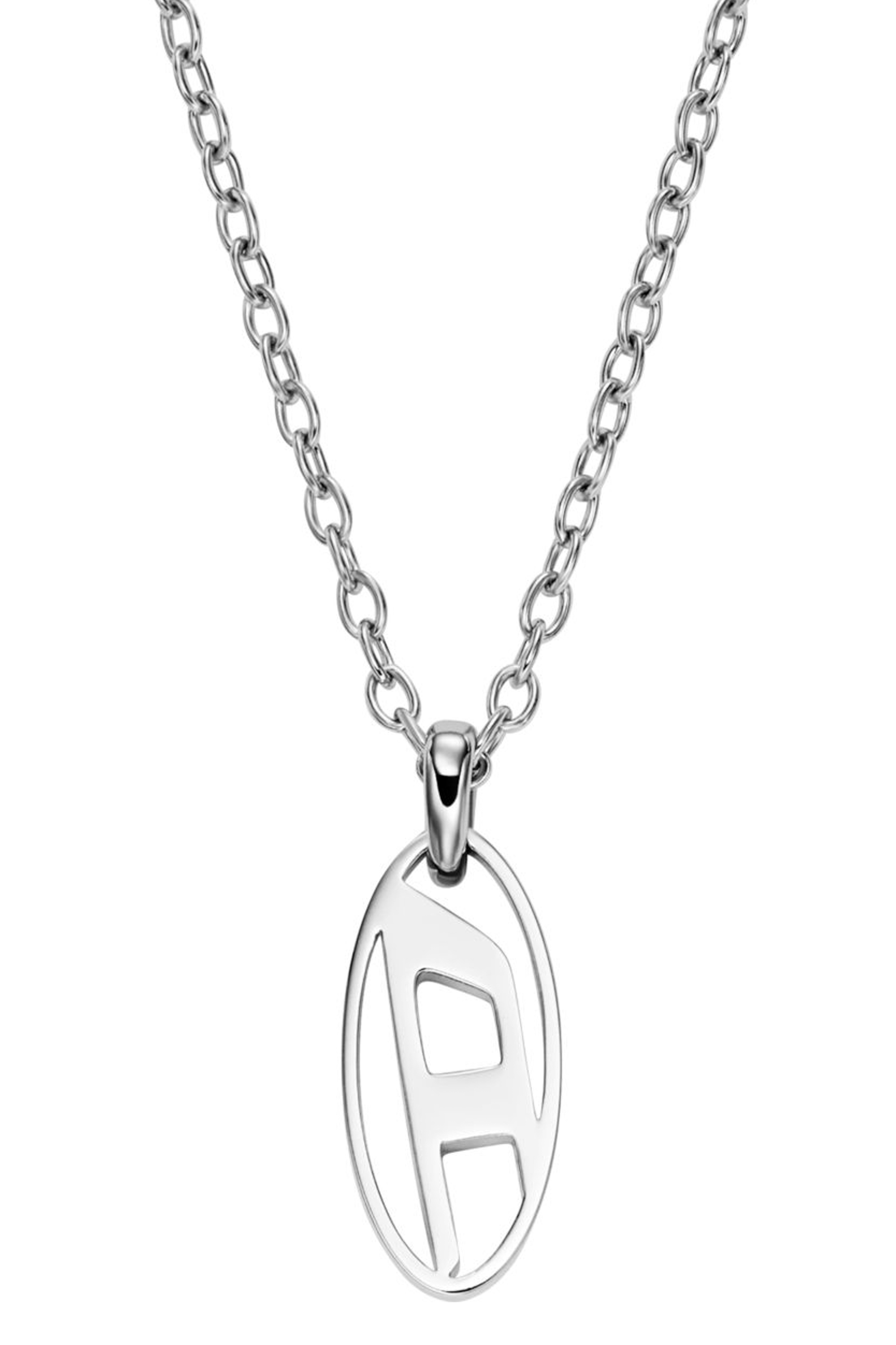 Diesel - DX1661040 JEWELLERY, Collana con pendente in acciaio inox Unisex in Argento - 2