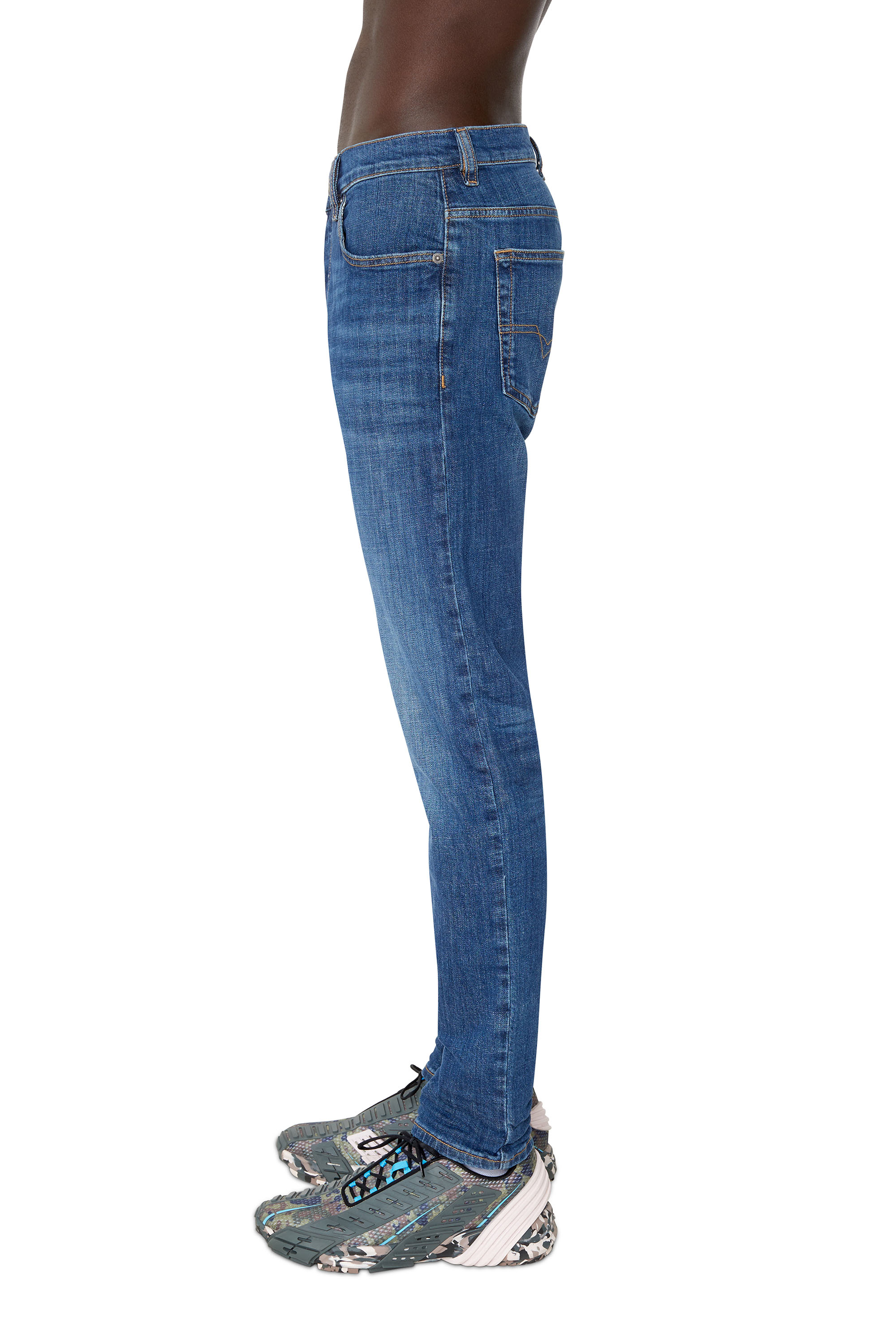 Diesel - D-Luster 0IHAR Slim Jeans, Blu Scuro - Image 4