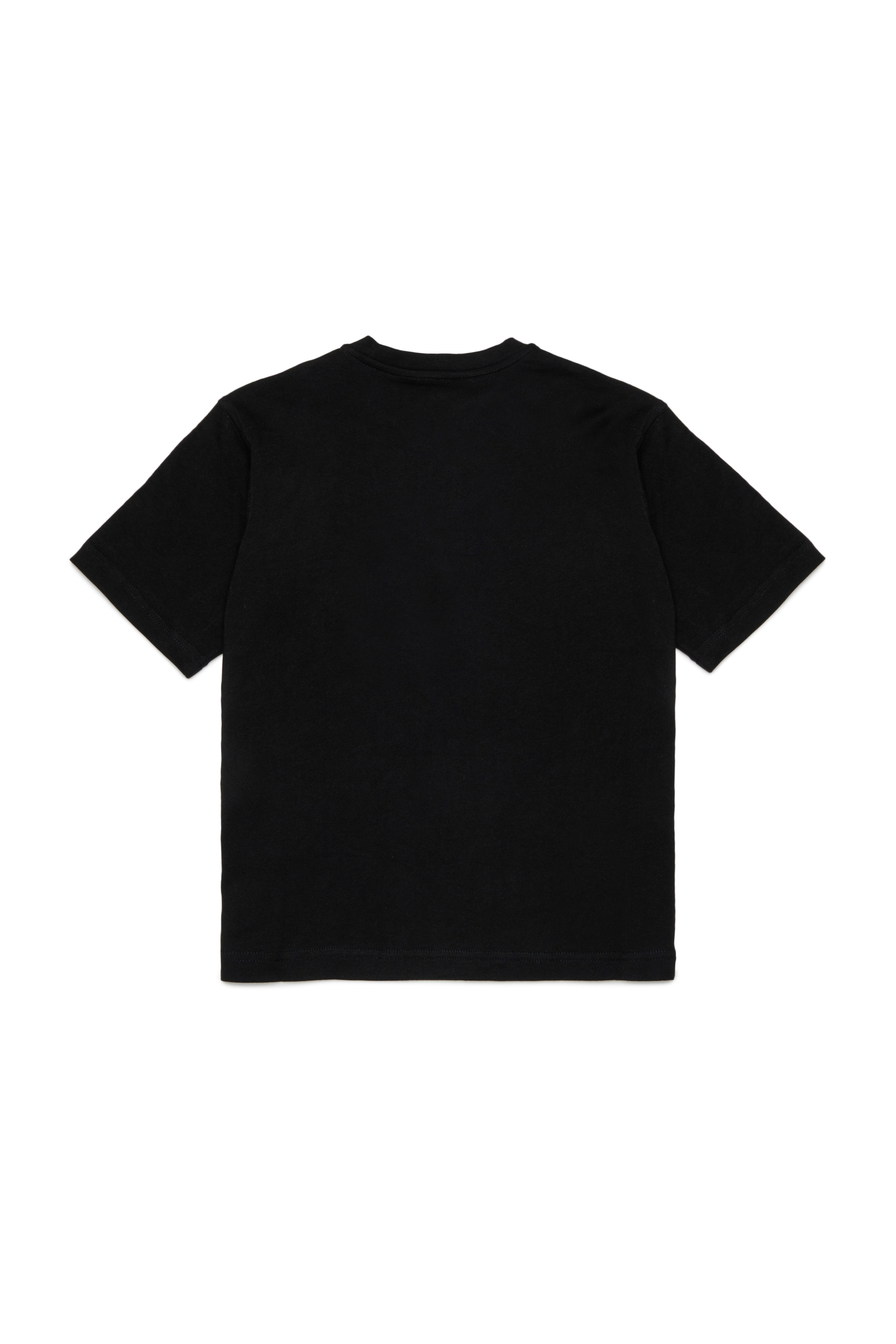 Diesel - THIDE OVER, T-shirt con stampa sfumata Uomo in Nero - 2