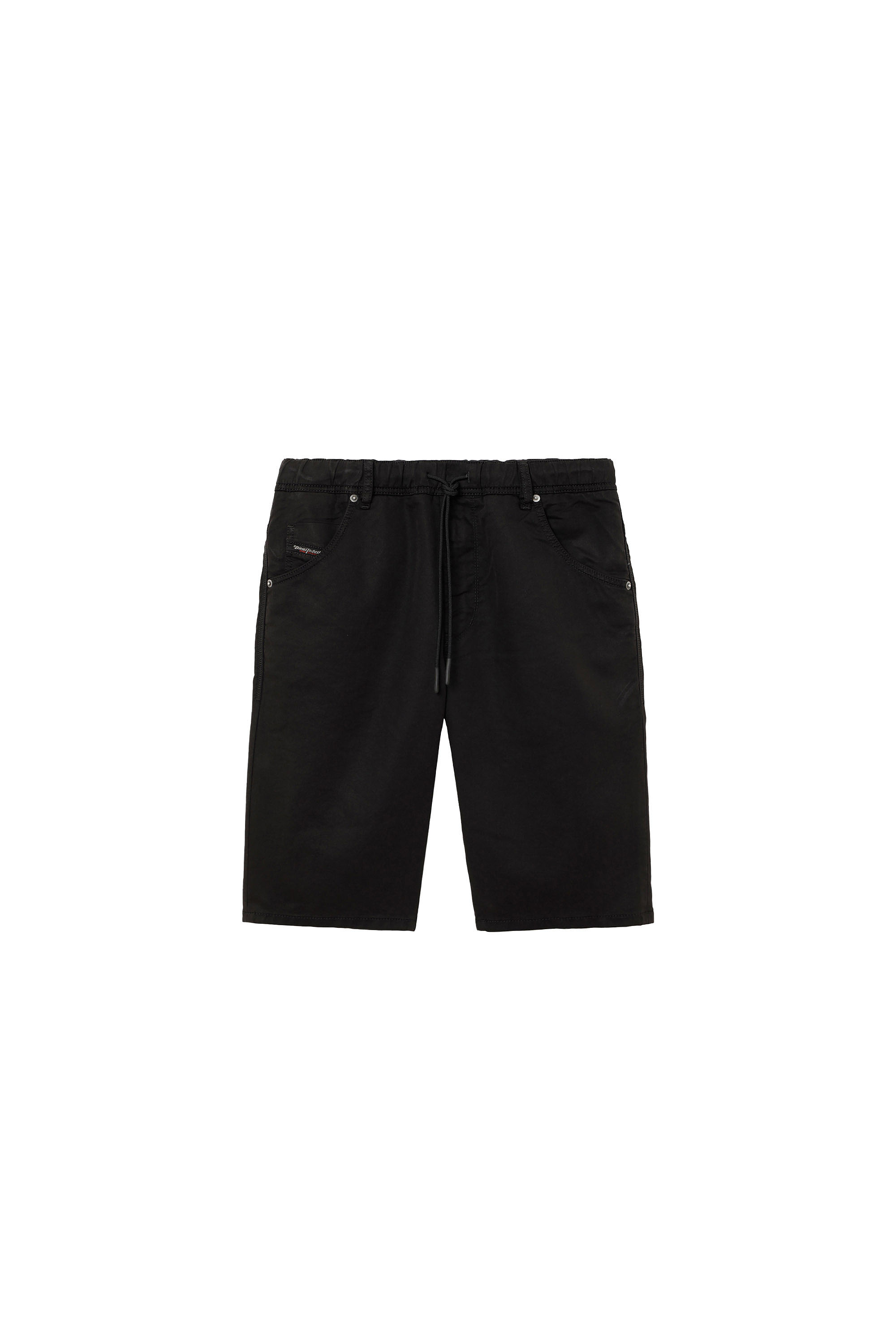 D-KROOSHORT JOGGJEANS, Nero/Grigio scuro - Shorts