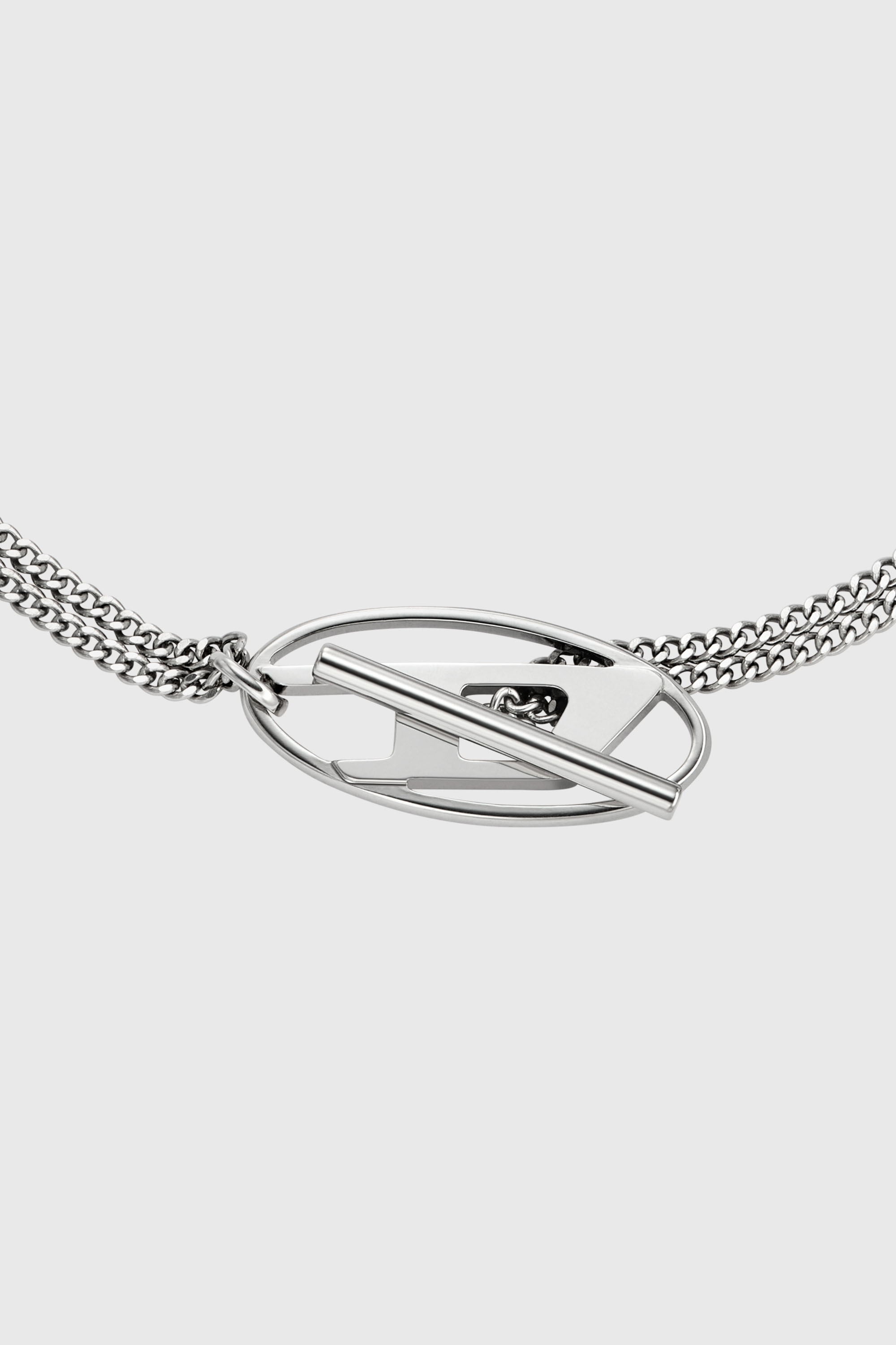 Diesel - DX1534040, Collana a catena in acciaio inossidabile Unisex in Argento - 2
