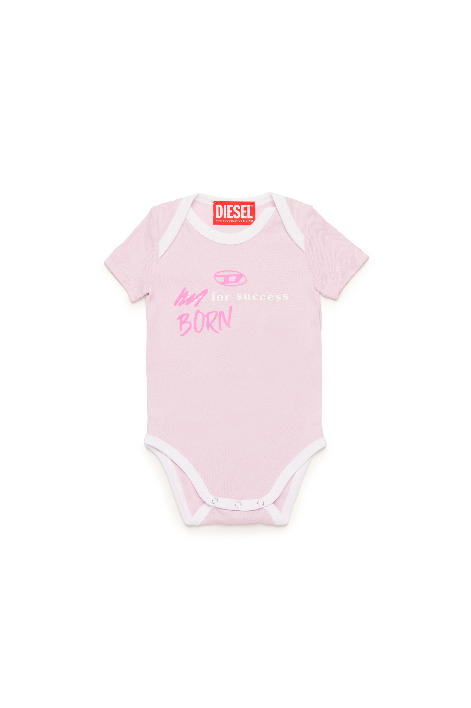 Diesel - URMAS-NB, Body neonato Born For Success Unisex in Rosa - 1
