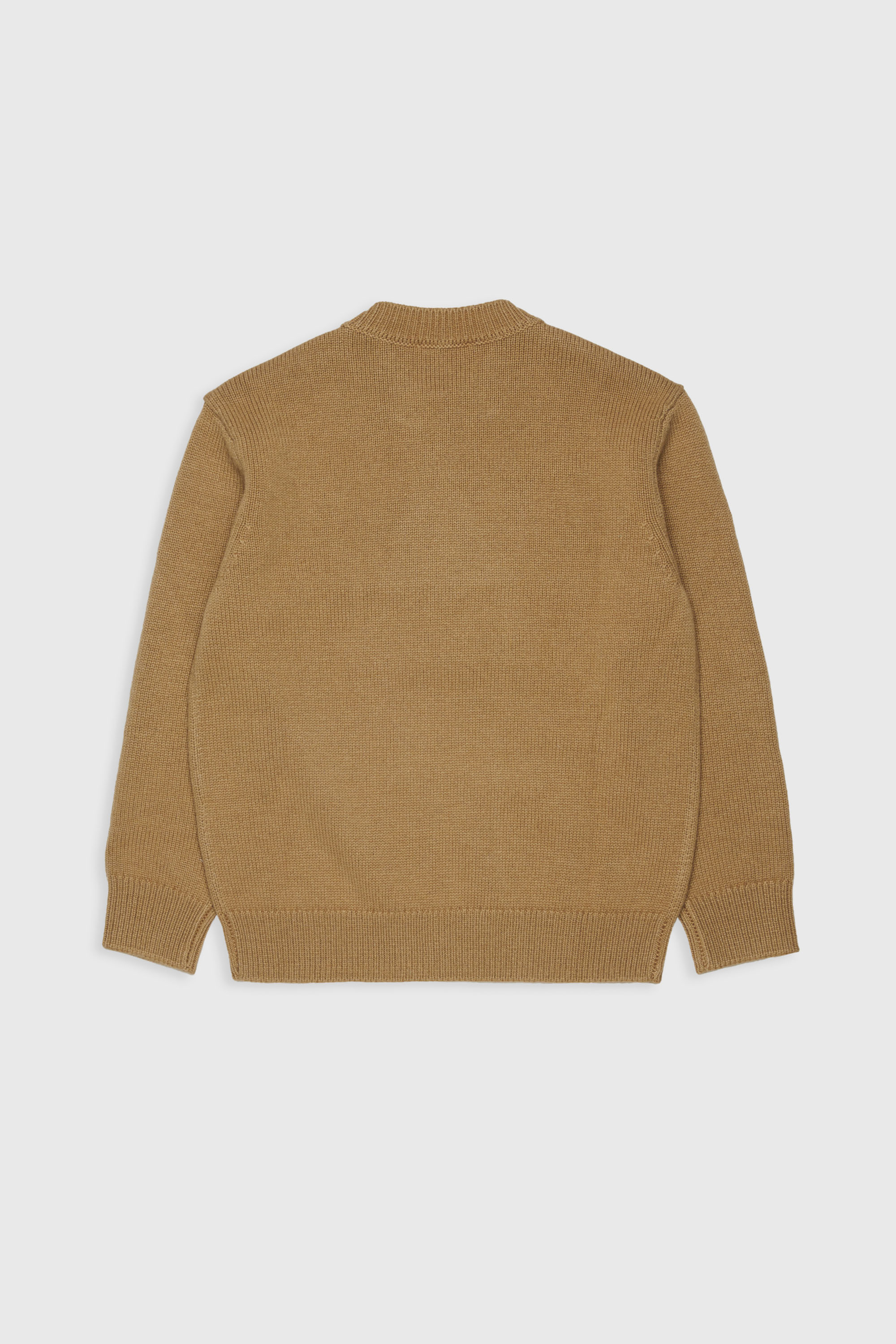 Diesel - KONZI OVER, Maglia in cachemire con logo destroyed Uomo in Marrone - 2
