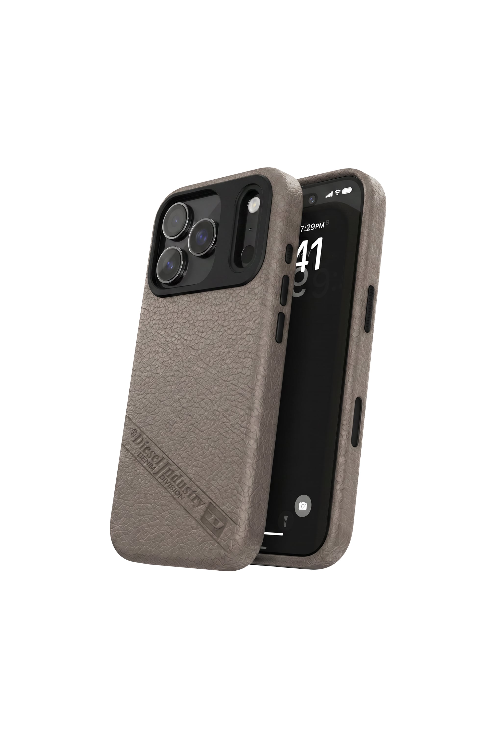 Diesel - 60644 MOULDED CASE, Cover Flag D con MagSafe per iPhone 17 Pro Unisex in Beige - 3