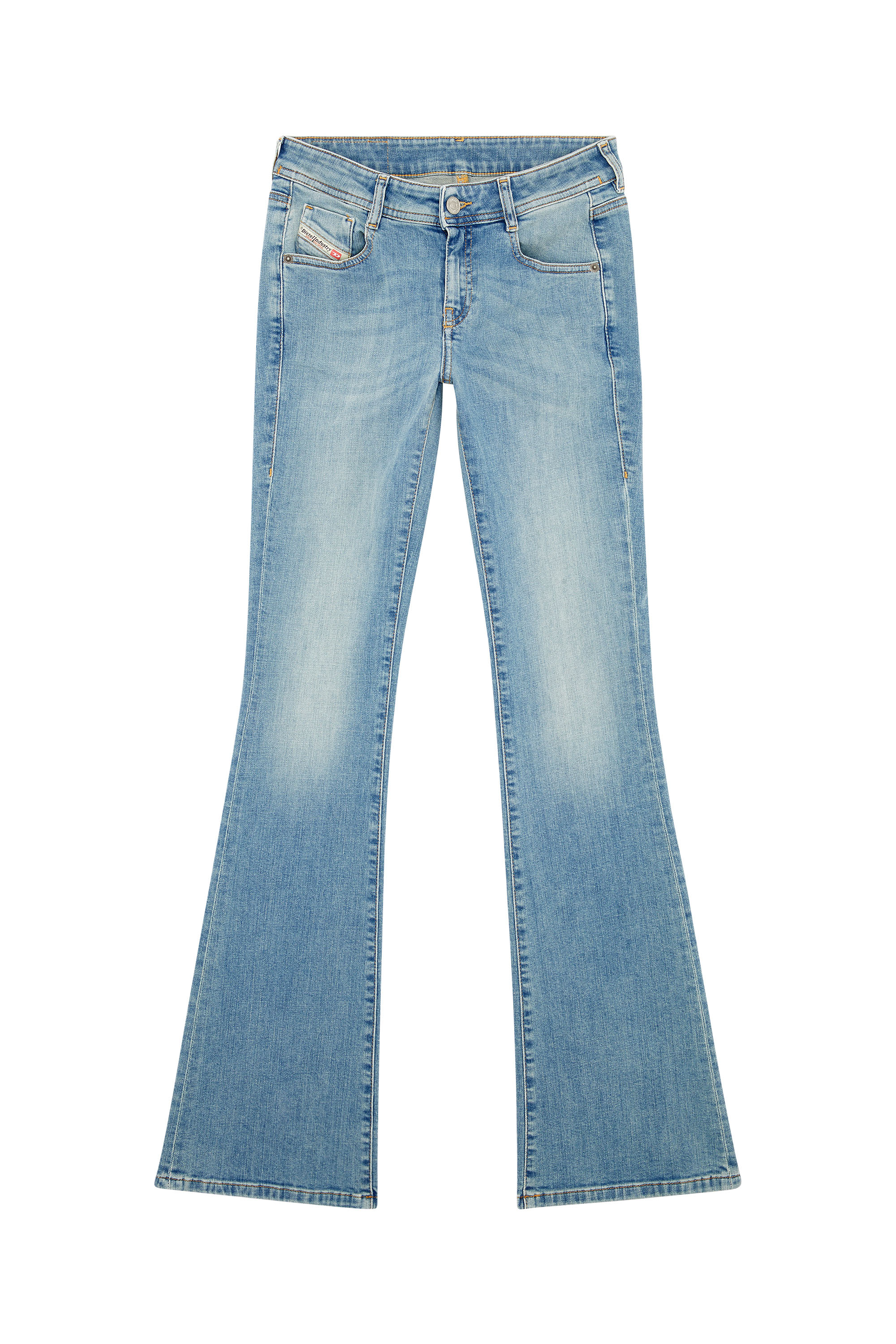Diesel - Bootcut Jeans 1969 D-Ebbey 09J16 Donna, Blu Chiaro - Image 3