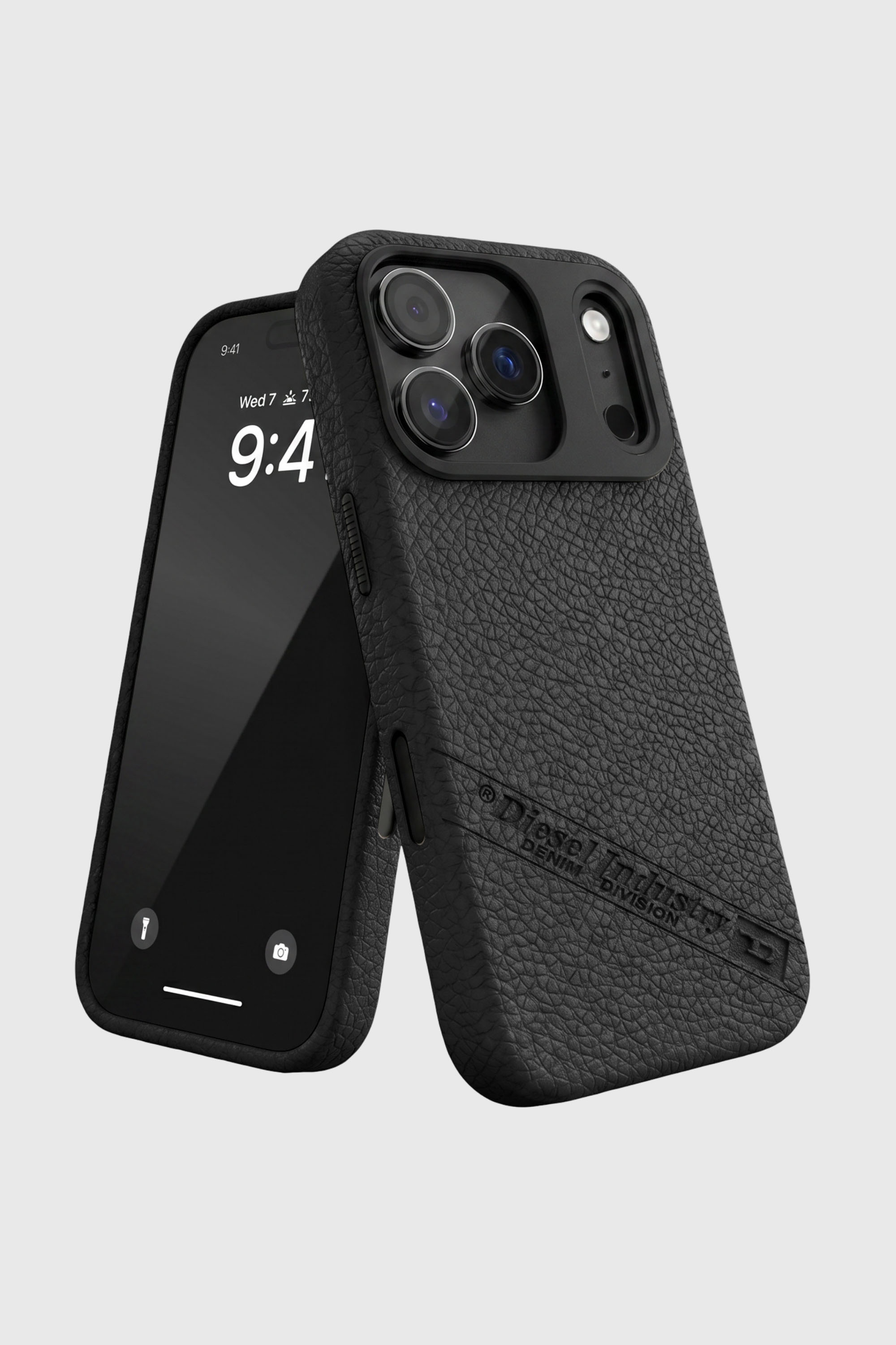 Diesel - 60641 MOULDED CASE, Cover Flag D con MagSafe per iPhone 17 Pro Unisex in Nero - 6