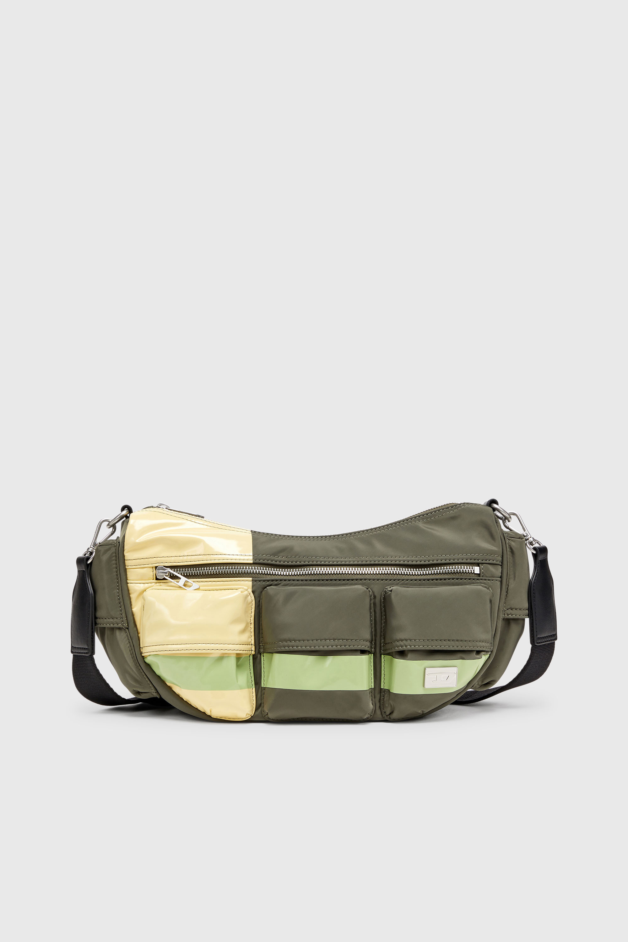 Diesel - MULTI-PKTS SHOULDER BAG X, Multi-Pkts - Borsa a spalla con design color block Unisex in Multicolor - 1