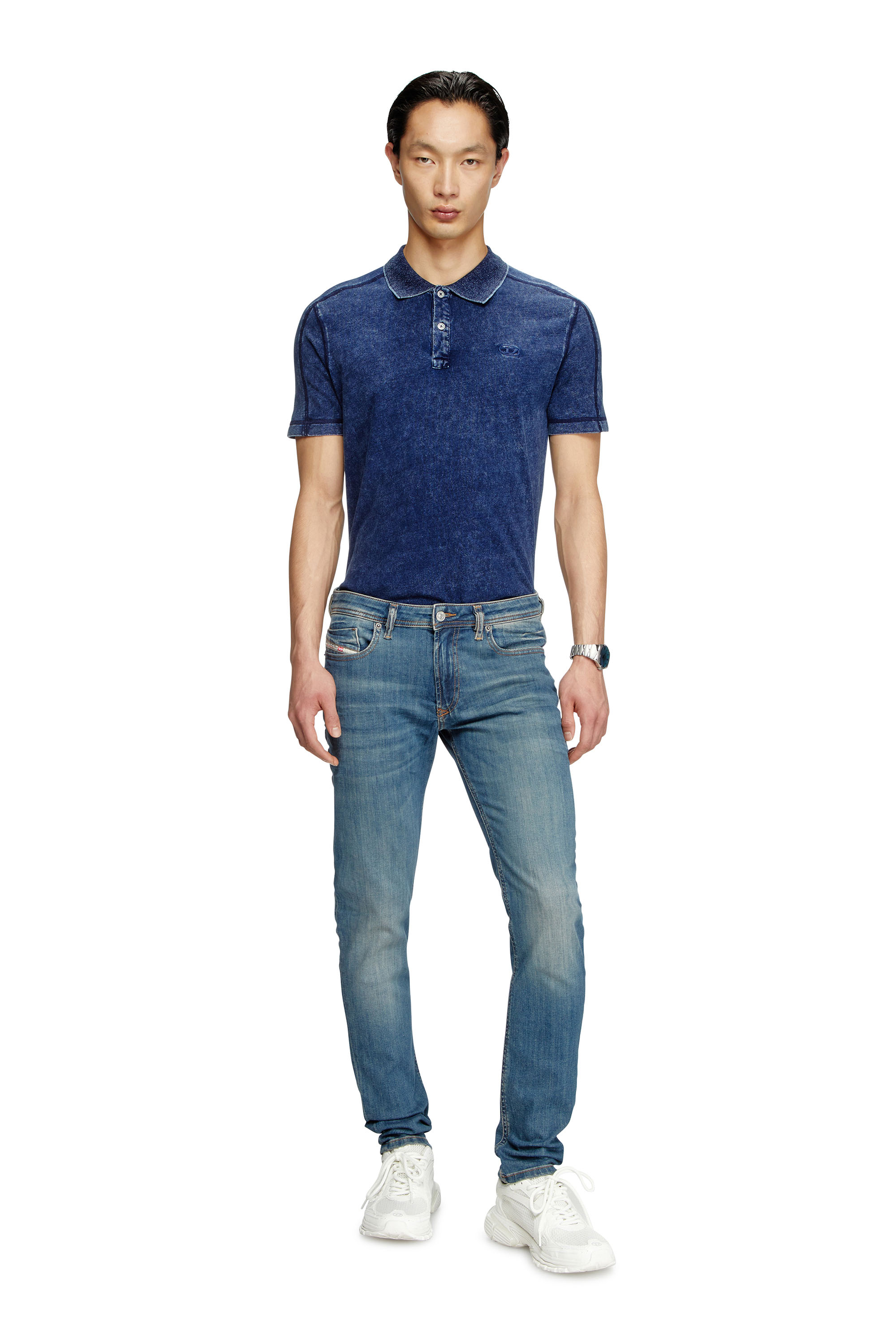 Diesel - Skinny Jeans 1979 Sleenker 0BMBT Uomo, Blu medio - Image 1