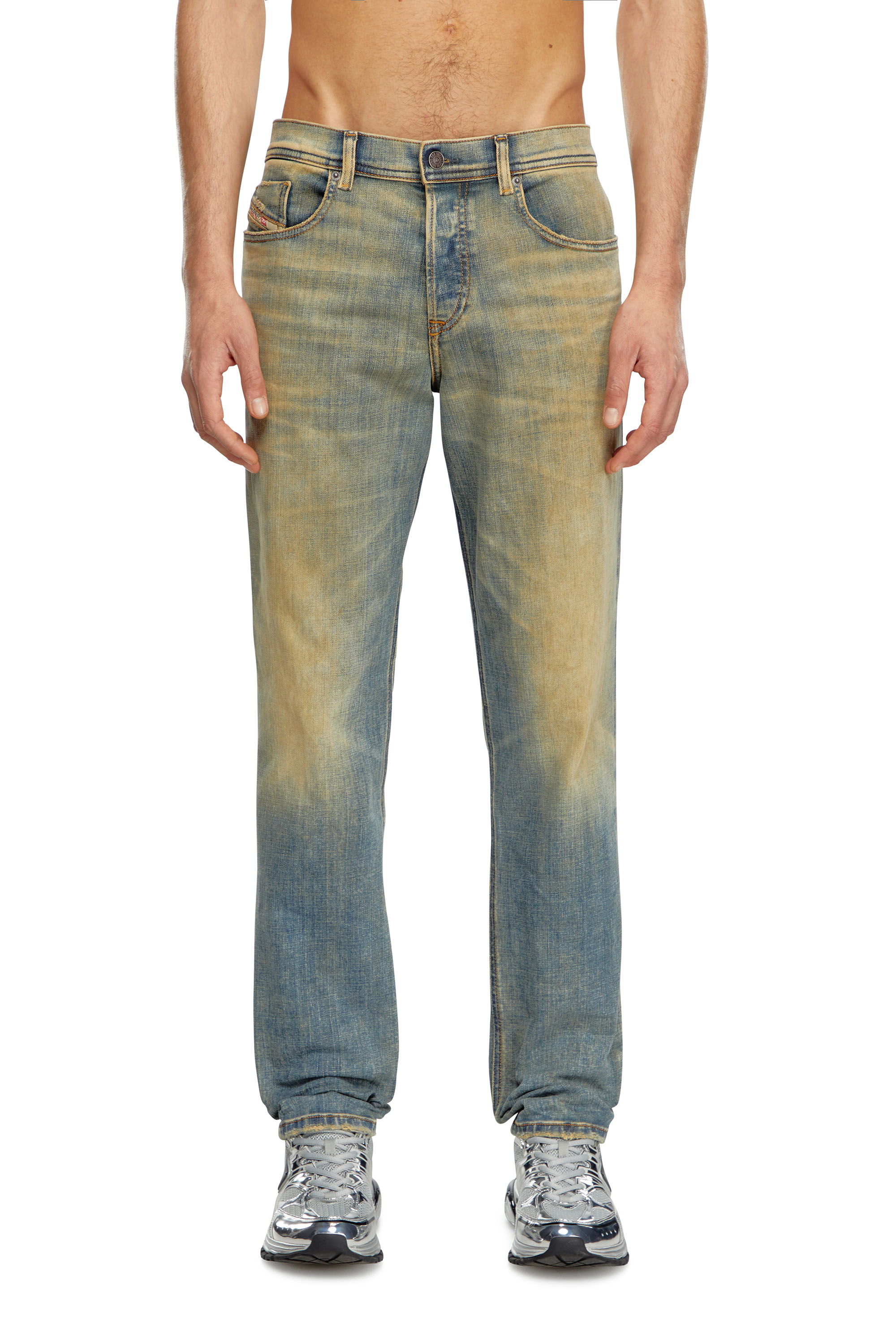 Diesel - Uomo Tapered Jeans 2023 D-Finitive 09J51, Blu medio - Image 1