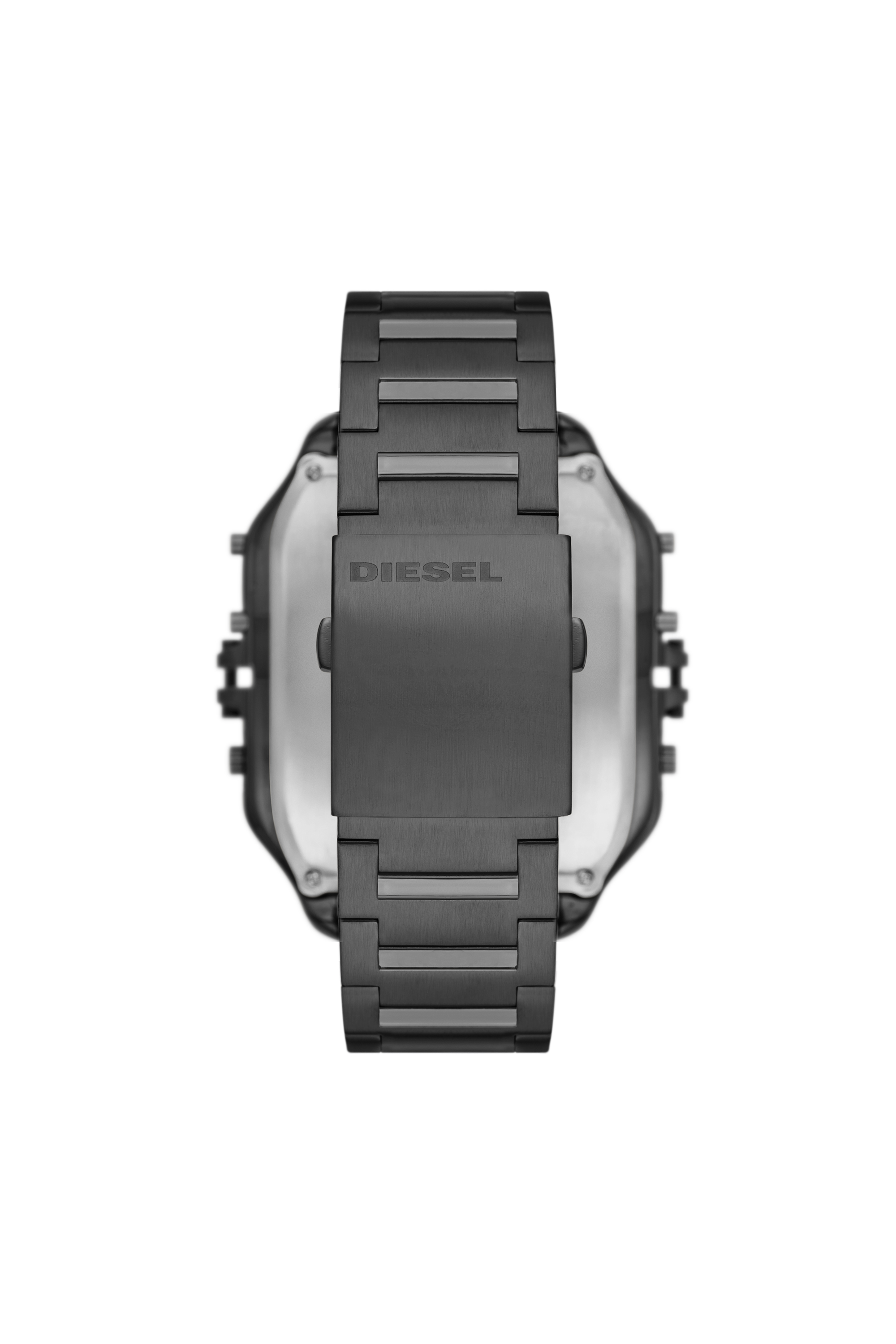 Diesel - DZ7462, Orologio Clasher analogico-digitale in acciaio inossidabile Uomo in Grigio - 2
