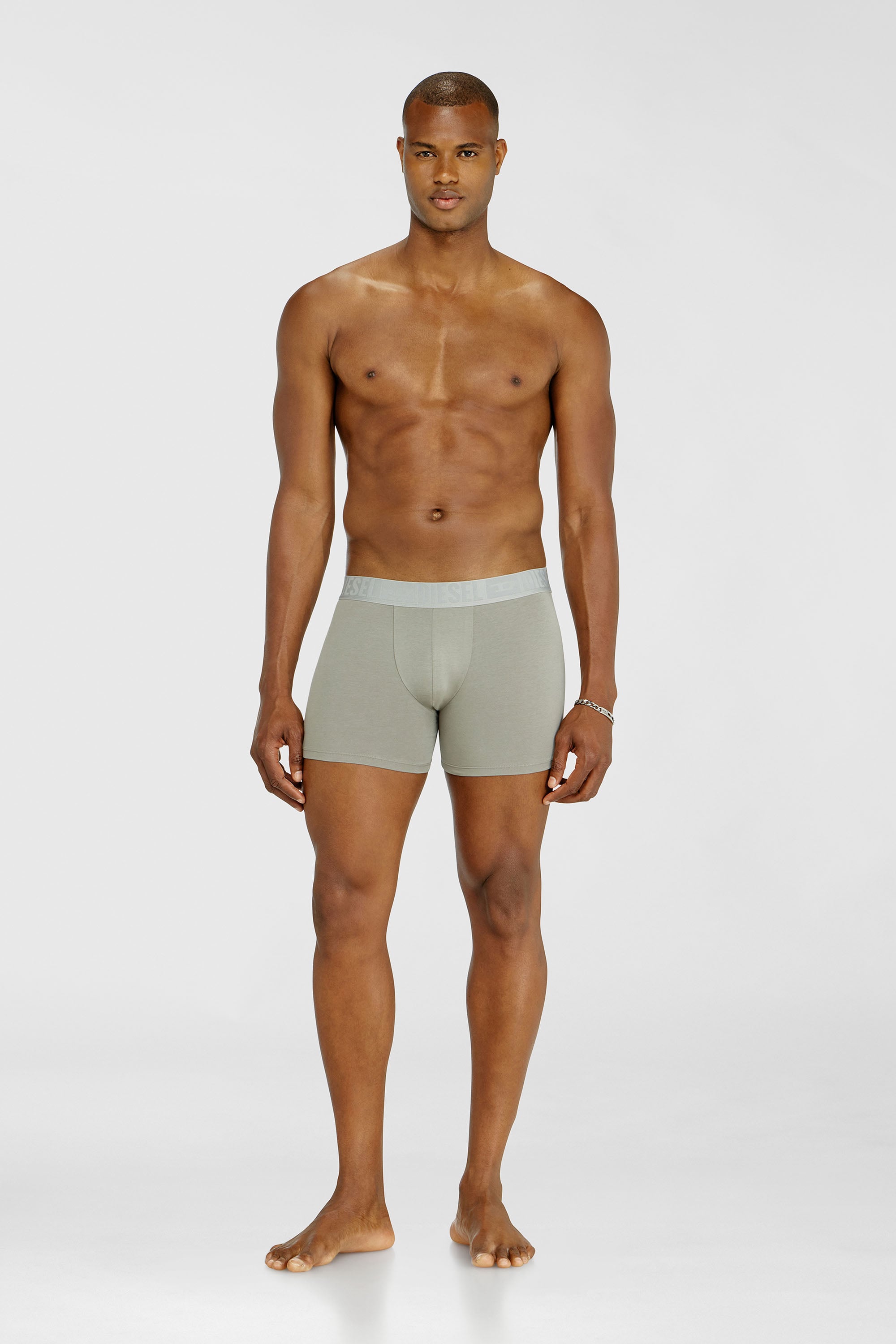 Diesel - SEBASTIAN-D-CORE-3PACK, Set da tre boxer lungo in cotone stretch Uomo in Multicolor - 2