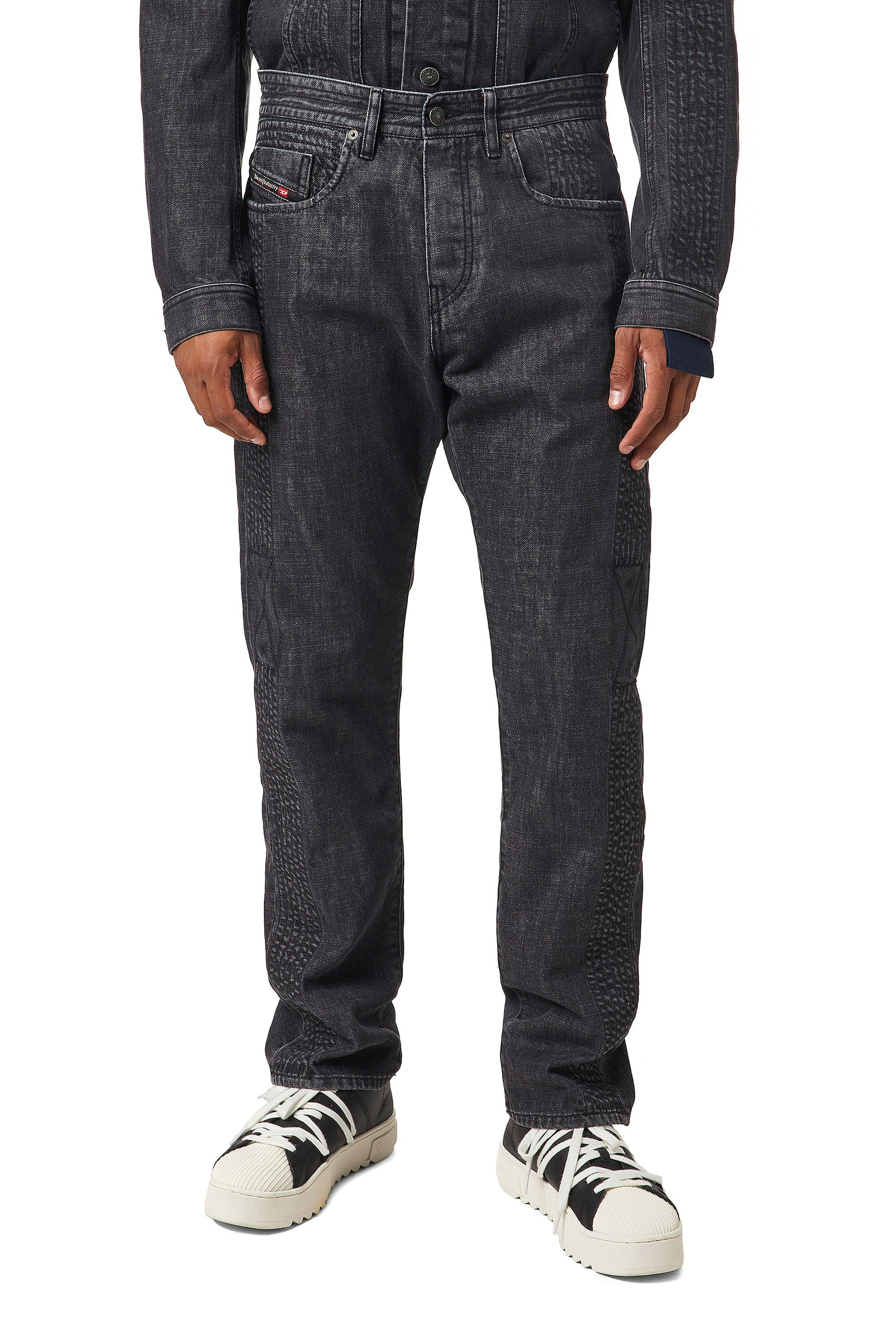 D-Viker 0AFAF, Nero/Grigio scuro - Jeans