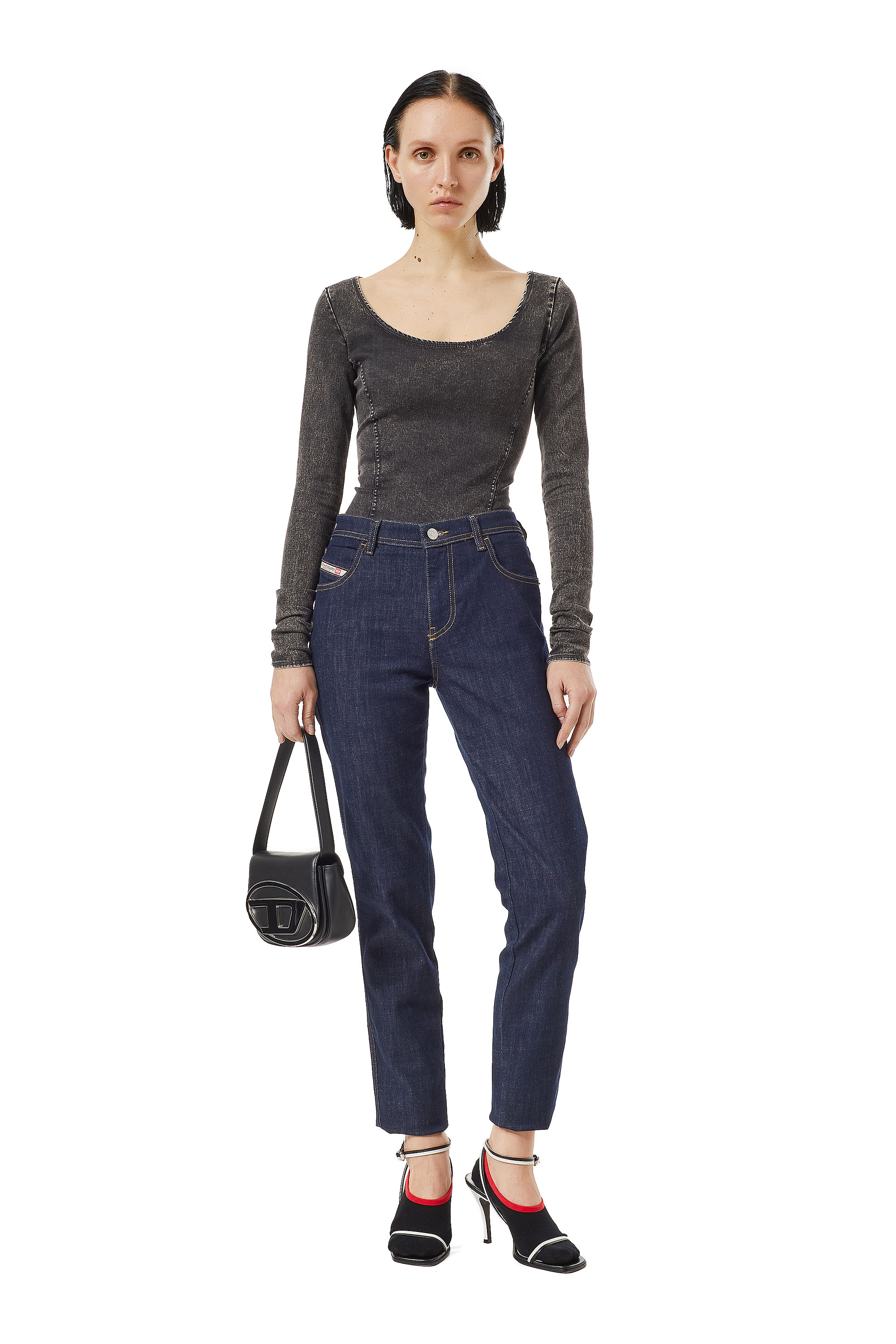 Diesel - Skinny Jeans 2015 Babhila Z9C17, Skinny Jeans - 2015 Babhila Donna in Blu - 1