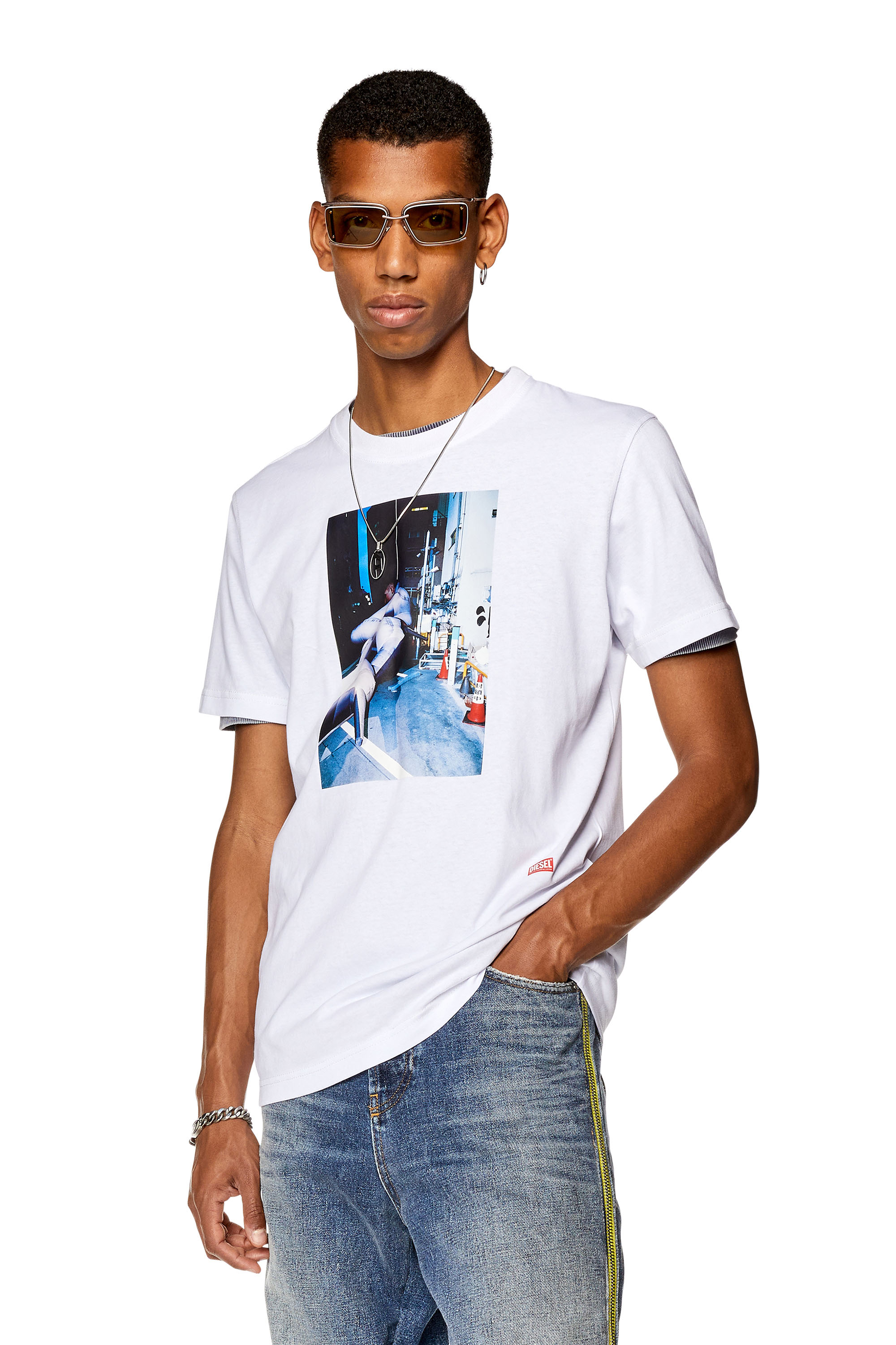 Diesel - T-DIEGOR-L5, Bianco - Image 1