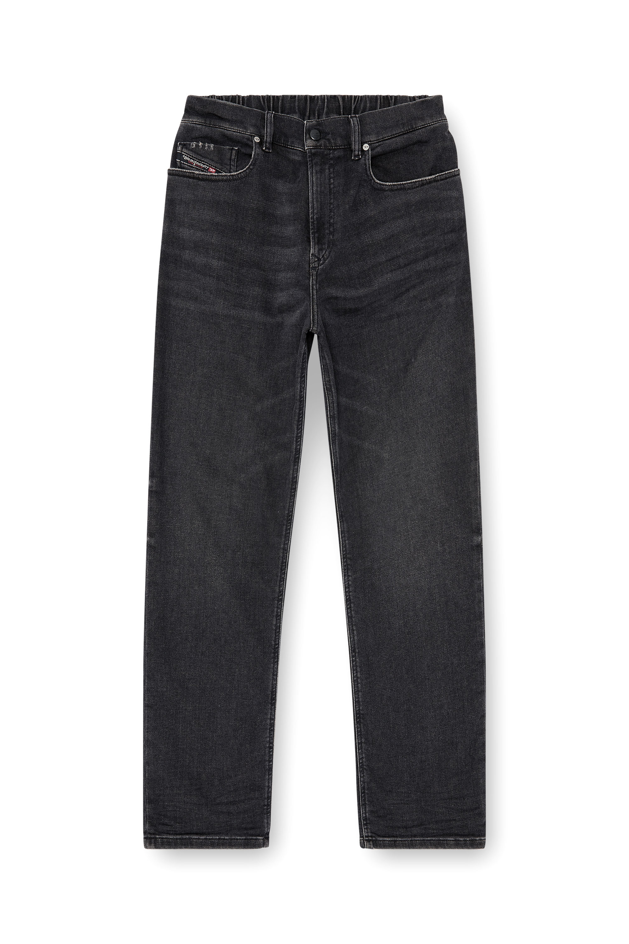 Diesel - Regular 2090 D-Veekley Joggjeans&reg; 09P92 Uomo, Nero/Grigio scuro - Image 2