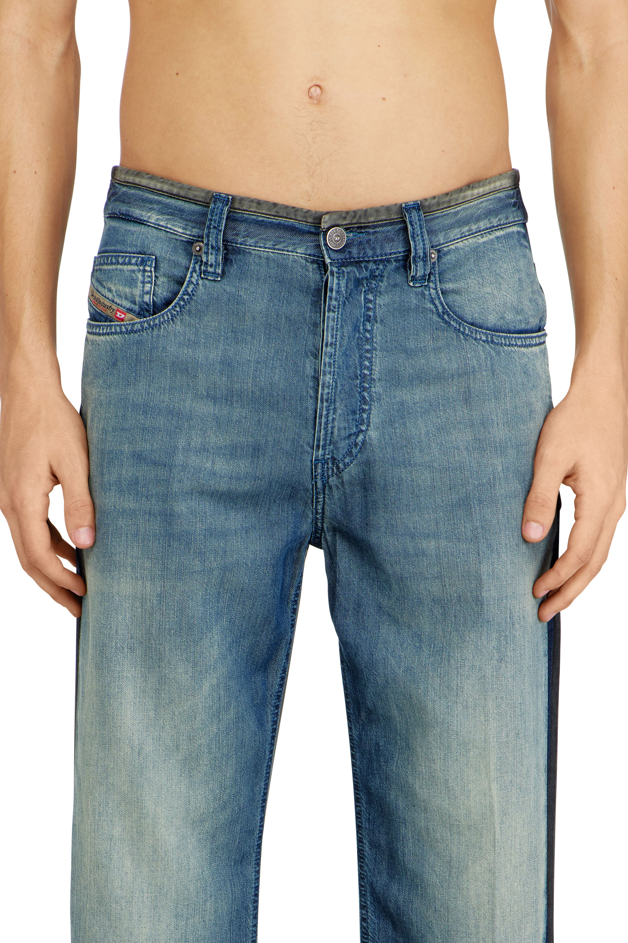 Diesel - Regular Jeans 2024 D-Macs 0CECB Uomo, Blu medio - Image 5