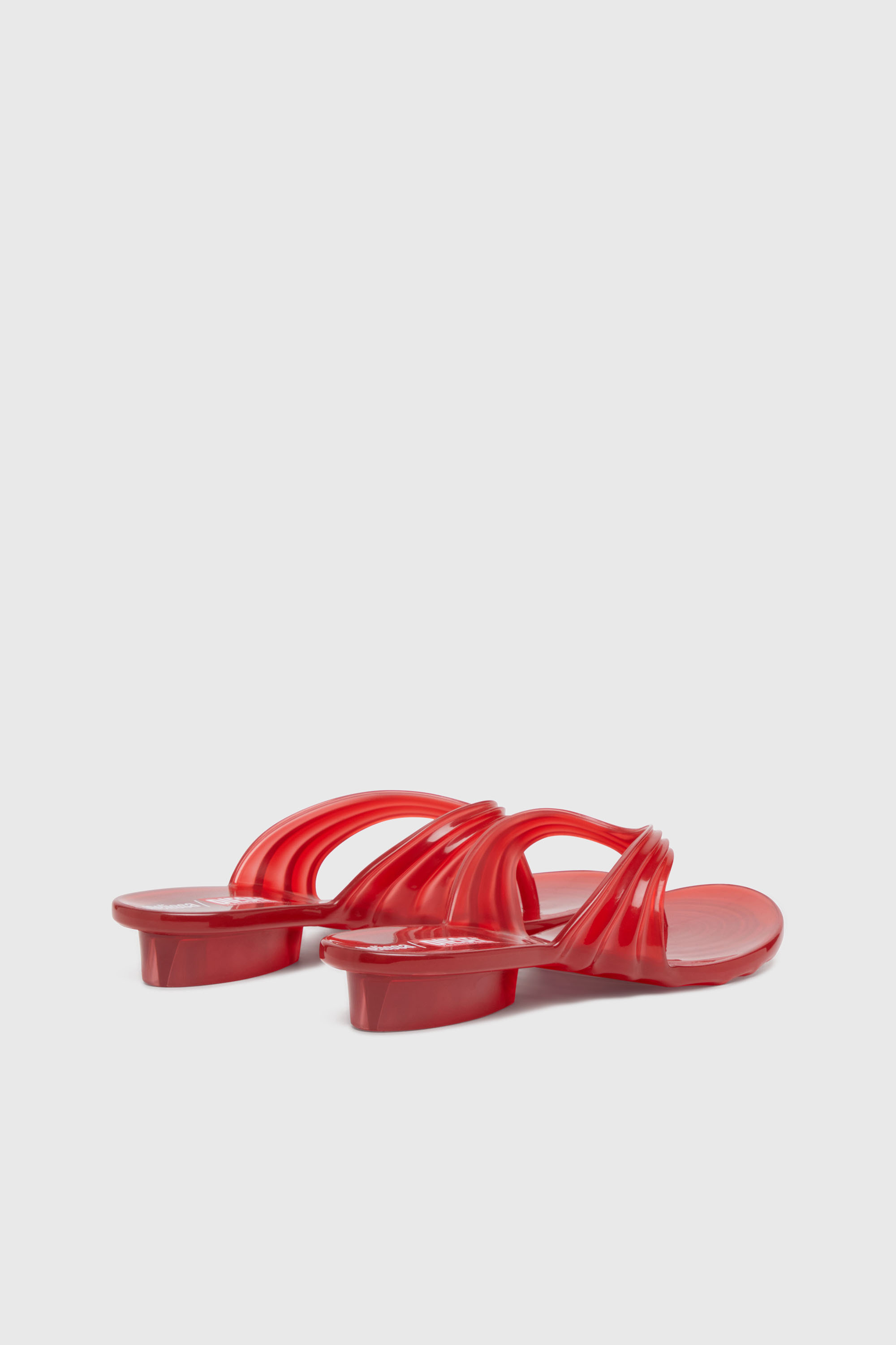 Diesel - MELISSA QUANTUM THONG, Infradito in Melflex&reg; Donna in Rosso - 3