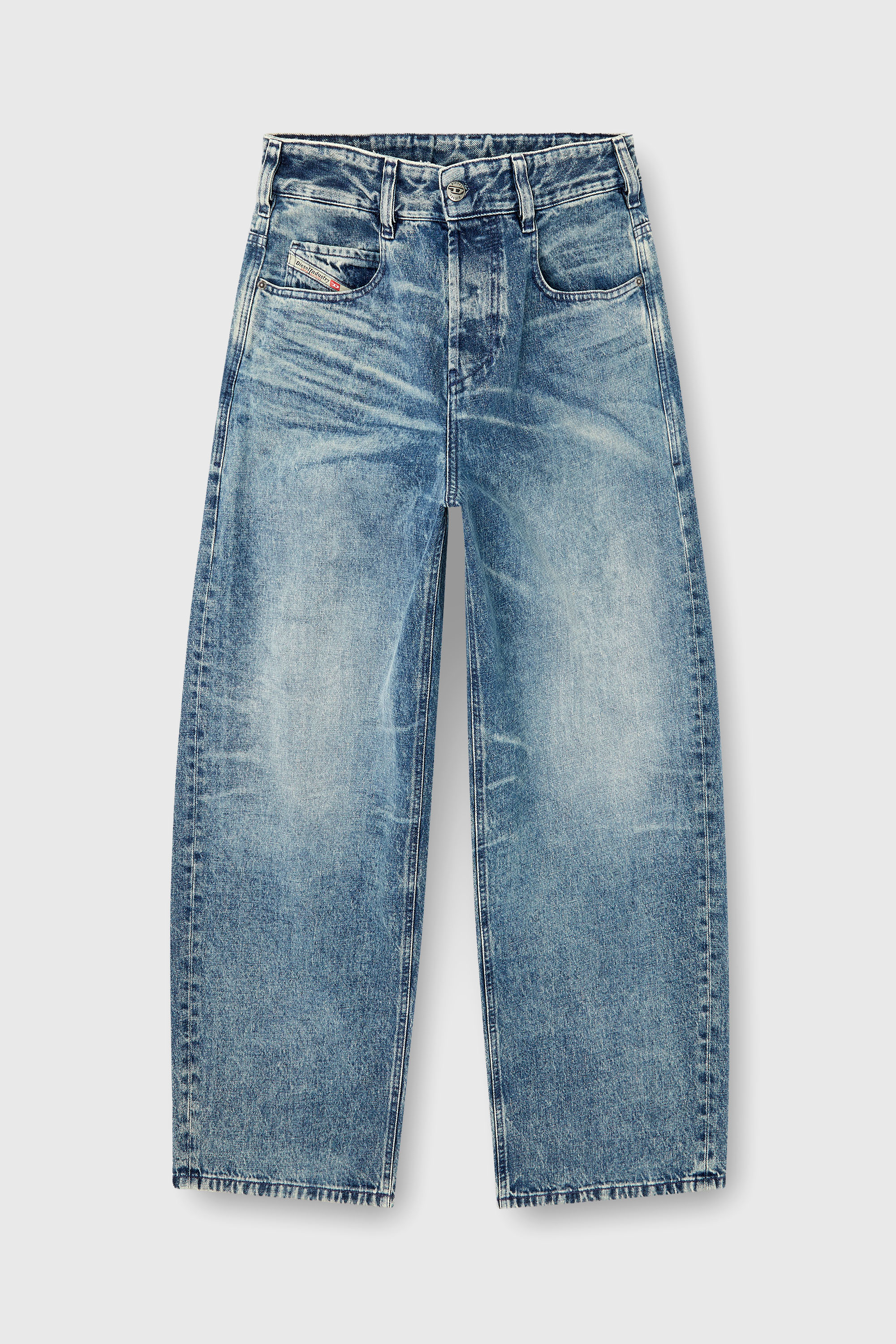 Diesel - Relaxed Jeans 1997 D-Enim 007DA Unisex, Blu Chiaro - Image 6
