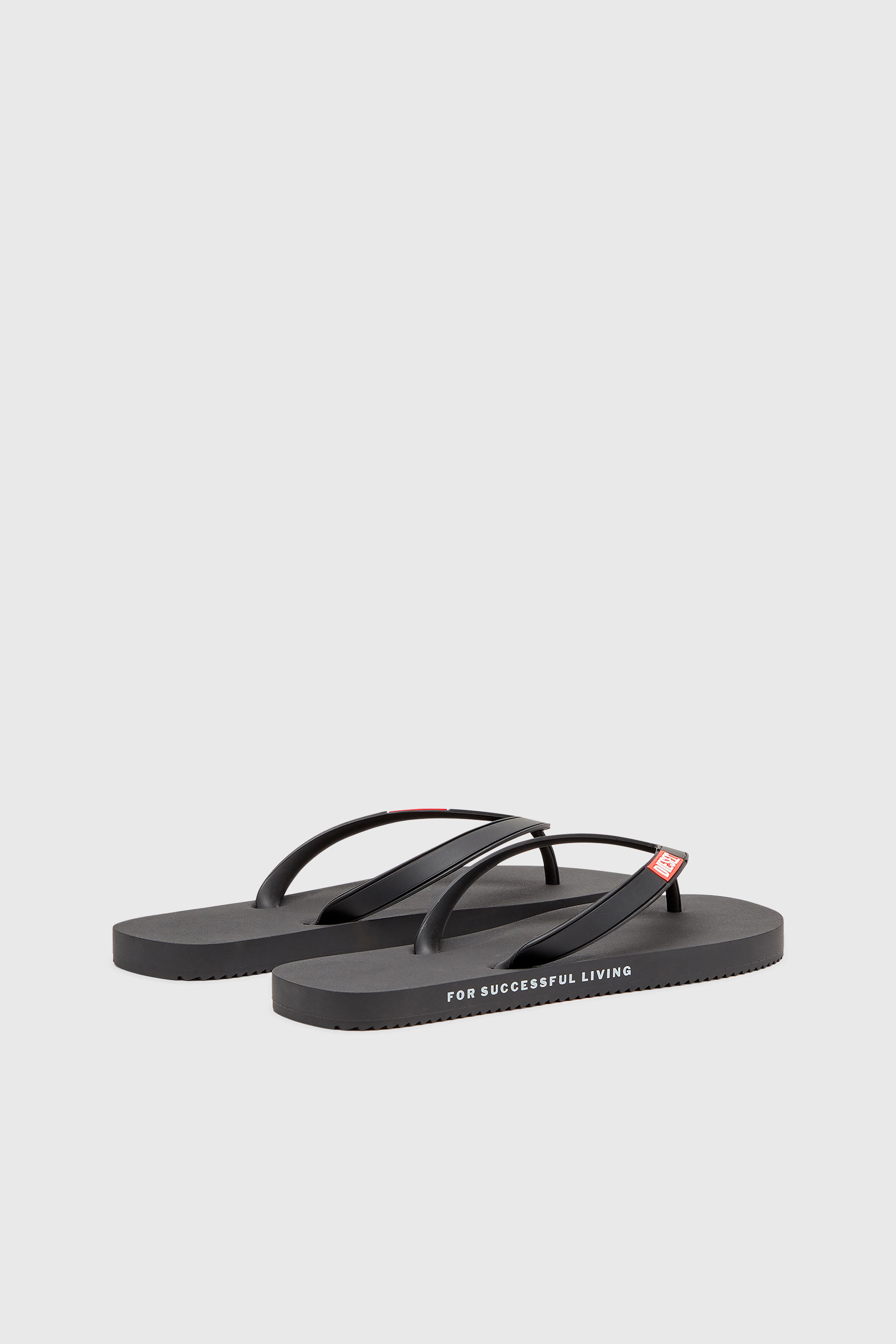 Diesel - SA-RIO, Sa-Rio-Infradito in gomma Uomo in Nero - 3
