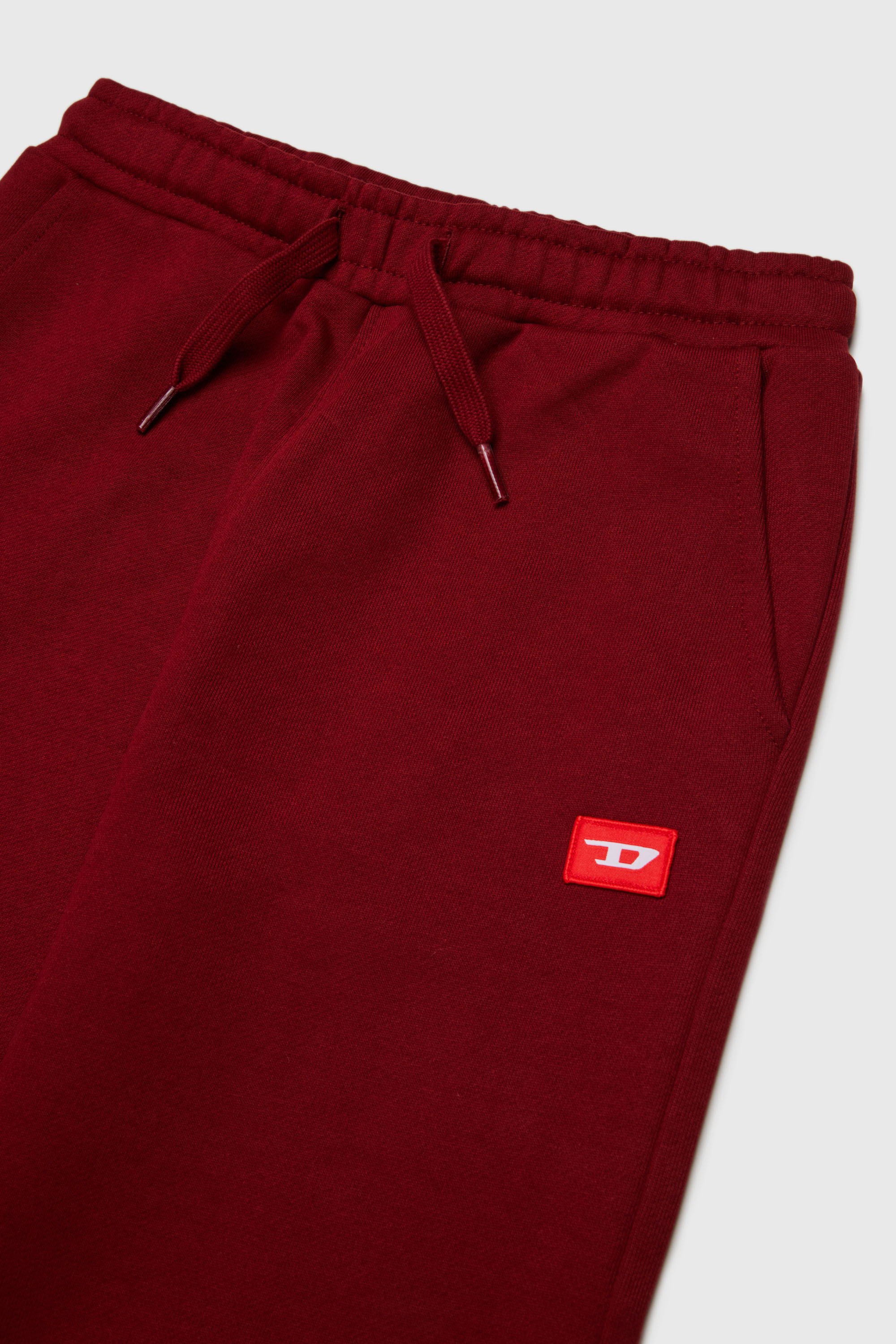 Diesel - PXGIN, Pantaloni in cotone con tasche laterali Unisex in Rosso - 3