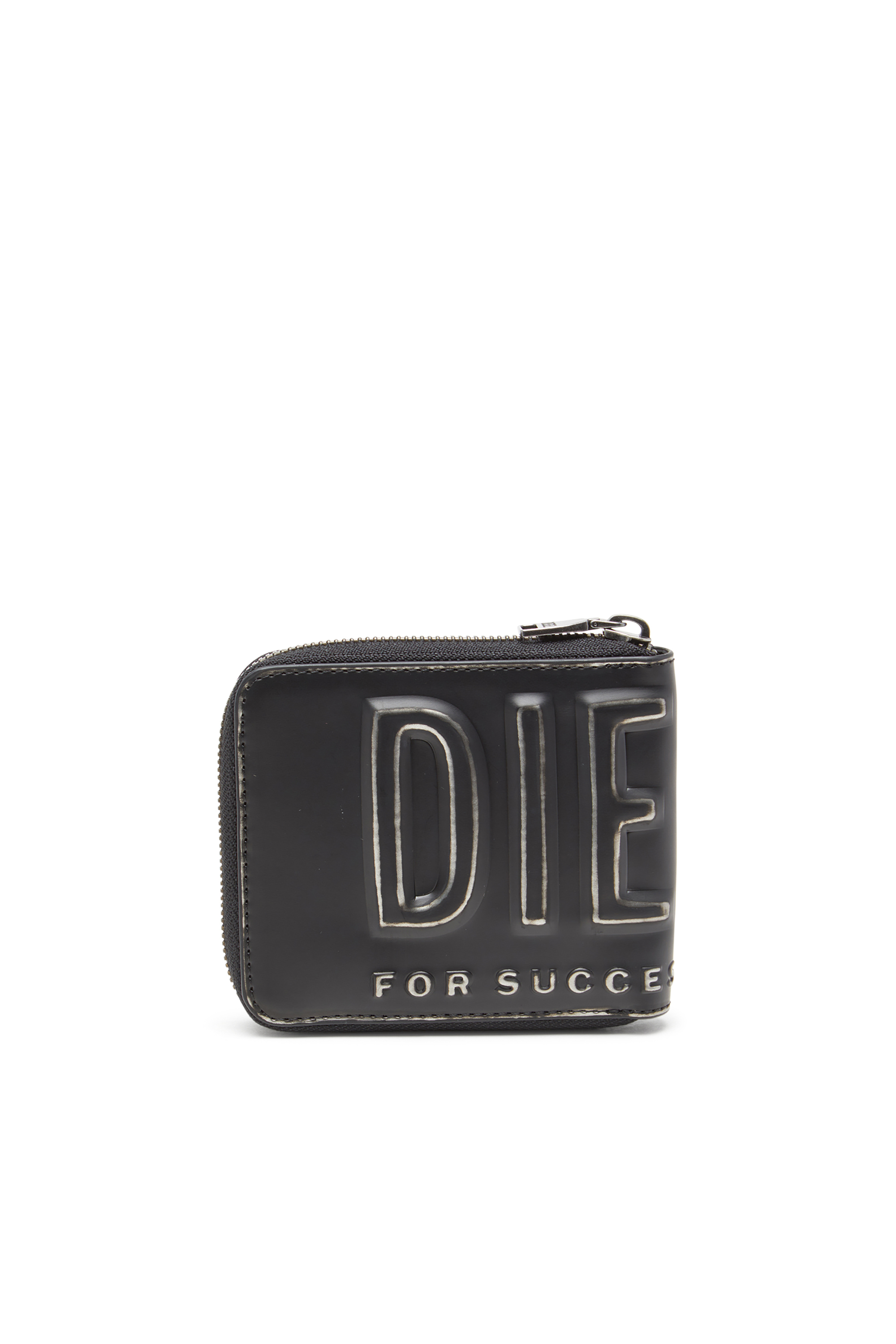 Diesel - DSL 3D- BI FOLD COIN ZIP XS, Portafoglio con zip Uomo in Nero - 2