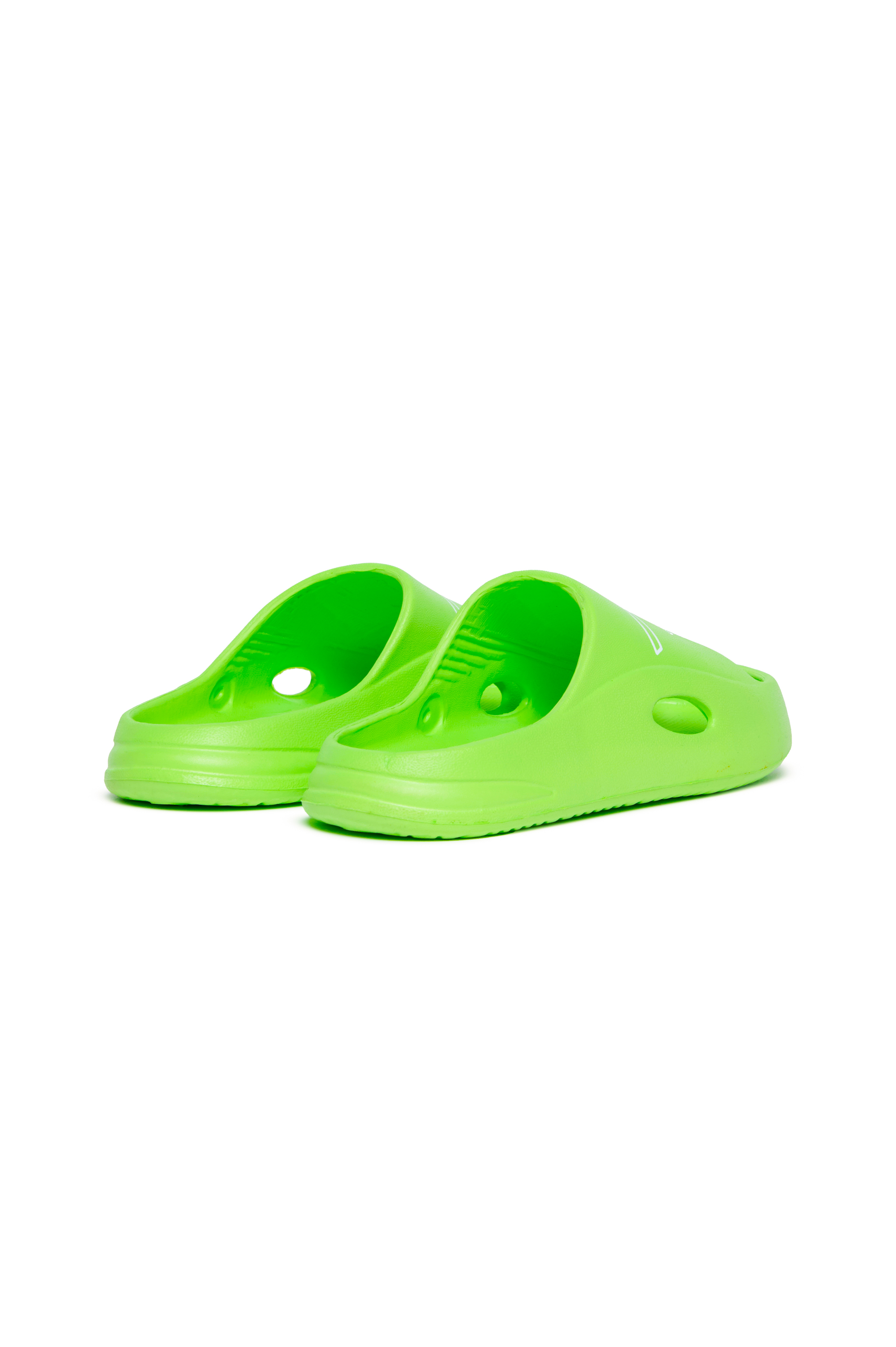 Diesel - SA-CHUNCKY D, Ciabatte da piscina in EVA con logo stampato Unisex in Verde - 3