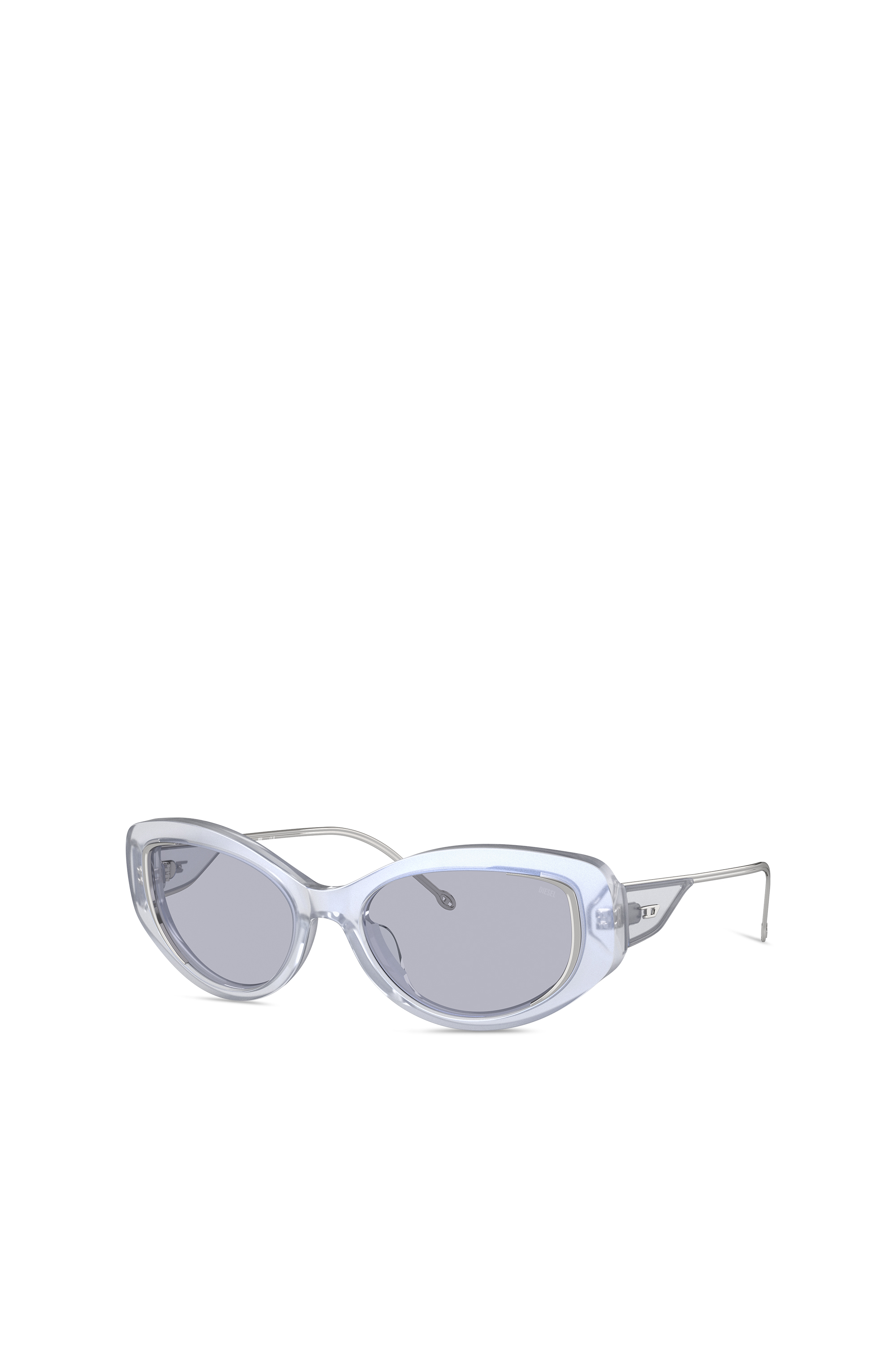 Diesel - 0DL2001 SIZE 54, Occhiali da sole cat-eye Unisex in Grigio - 5