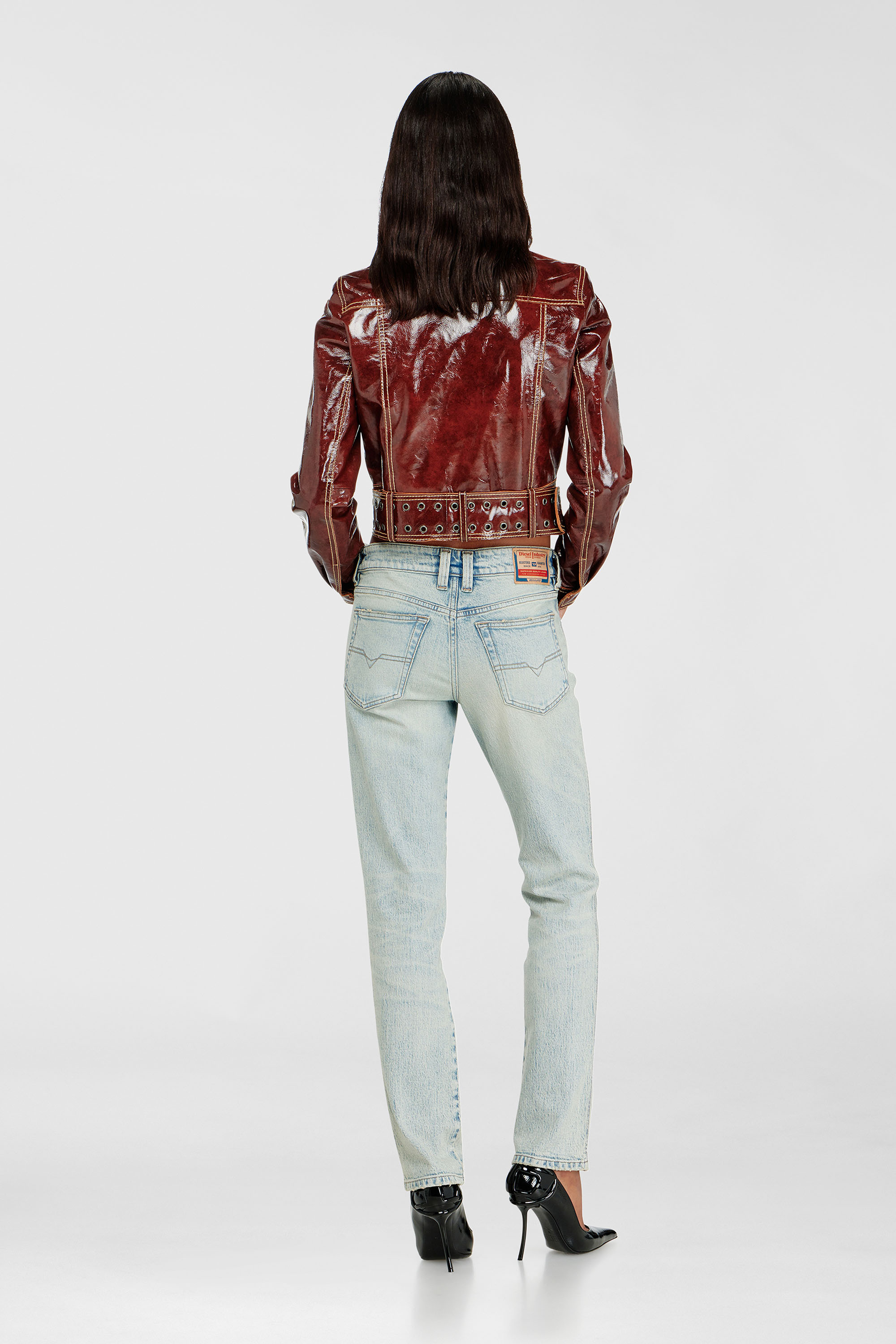 Diesel - Slim Jeans 1992 D-Jiann 0KBBK Donna, Blu Chiaro - Image 3