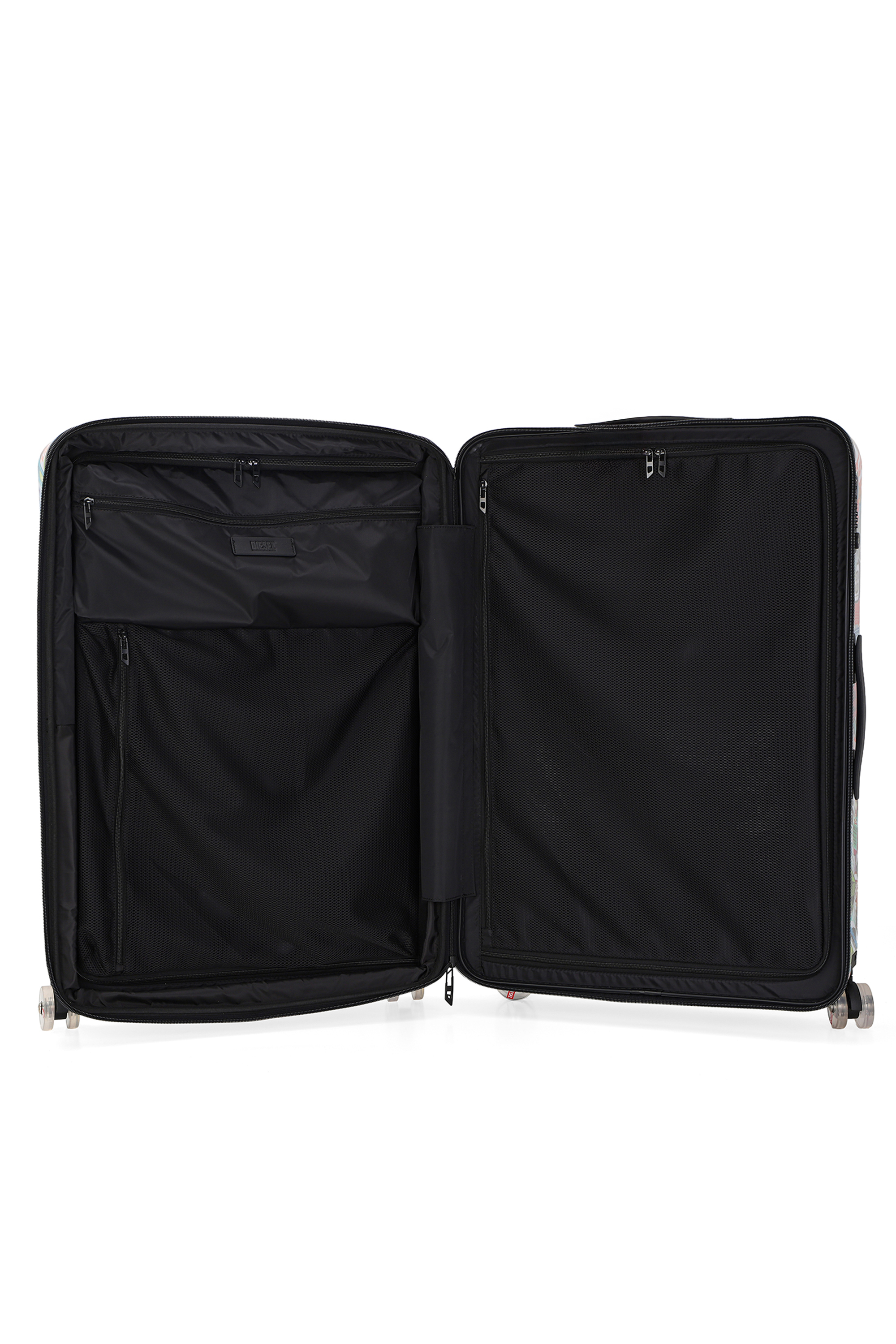 Diesel - DIESEL PC PRINTED TROLLEY-STICKERS- DSL0, Valigia stile sticker taglia L Unisex in Multicolor - 3