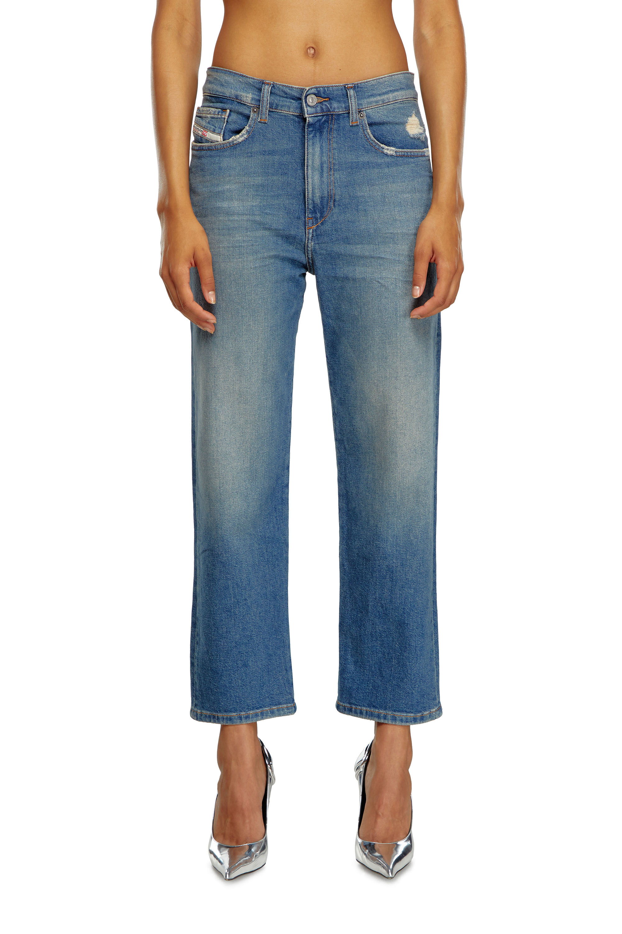 Diesel - Regular Jeans 2016 D-Air 0GRDG Donna, Blu Chiaro - Image 3