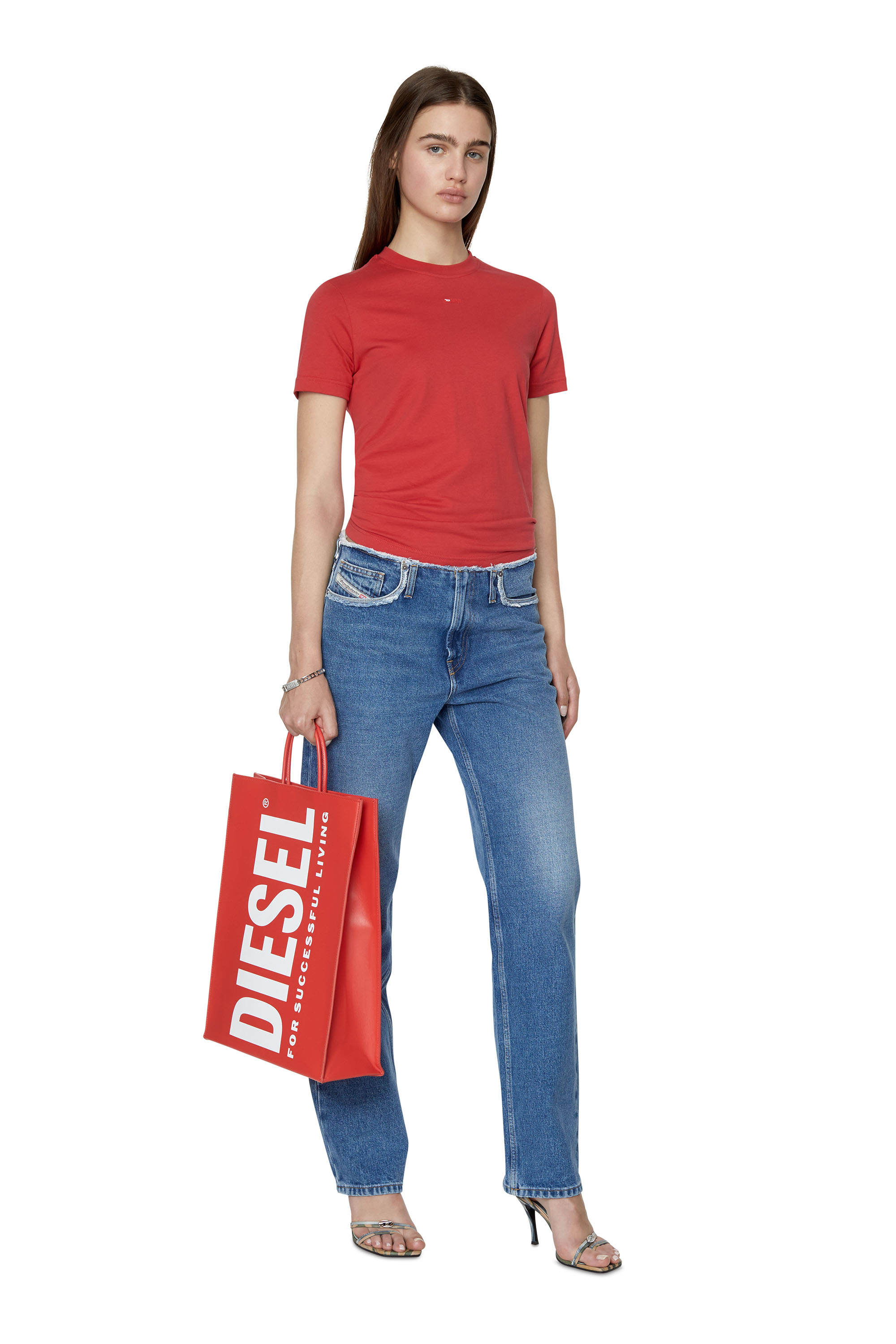 Diesel - DSL SHOPPER L X, Rosso - Image 6