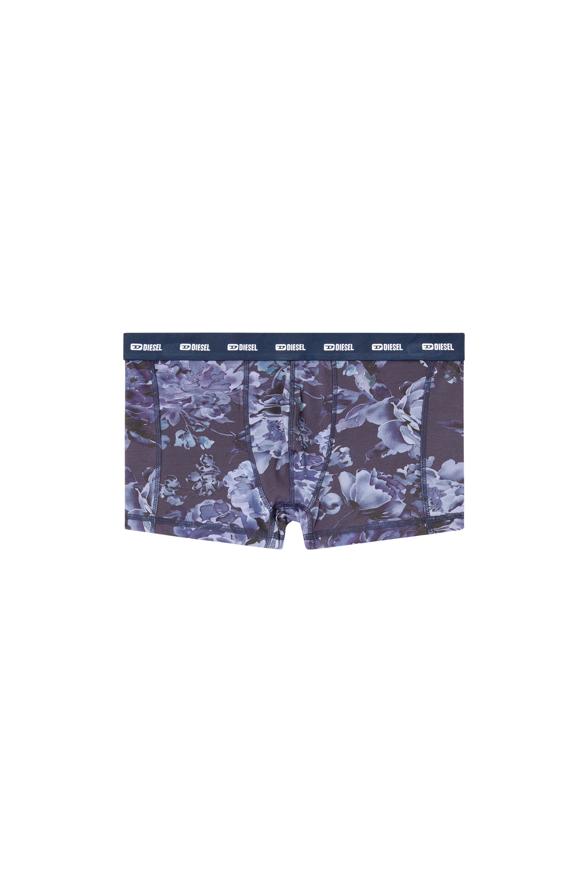 Diesel - DAMIEN-UTLT, Boxer con stampa floreale Uomo in Blu - 3