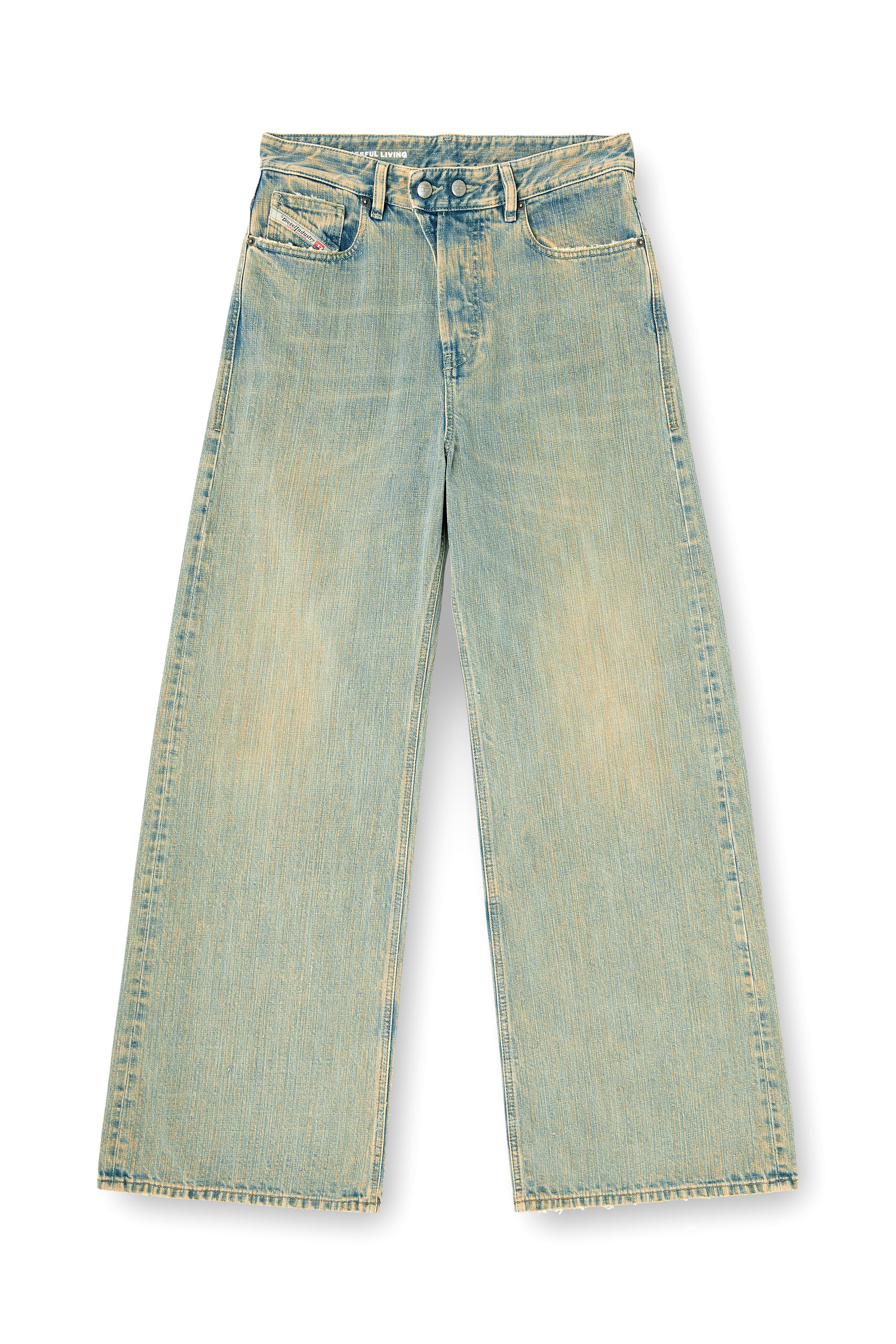 Diesel - Woman's Relaxed Jeans 1996 D-Sire 007CY, Medium blue - 2