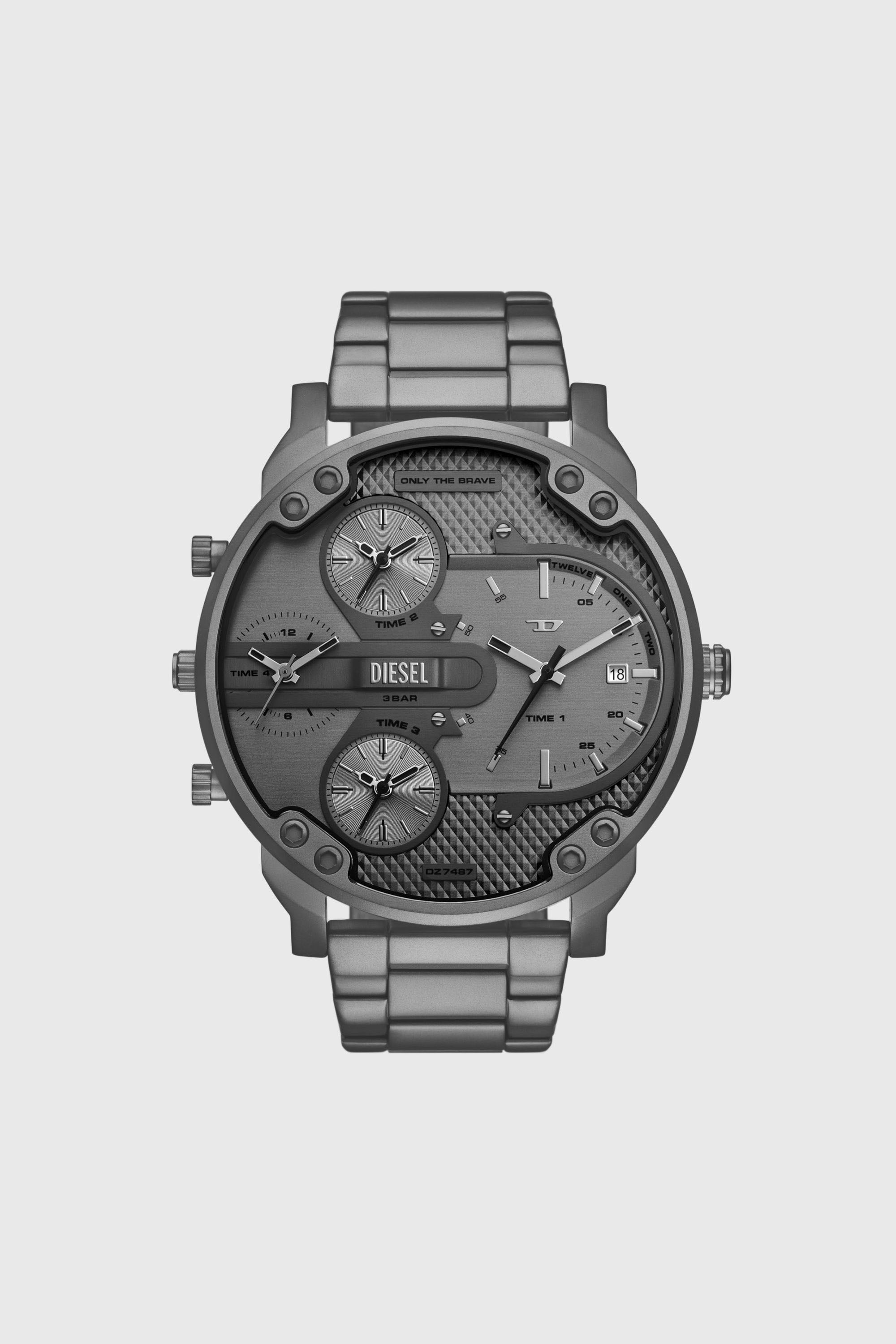 Diesel - DZ7487, Orologio Mr. Daddy slim multi movimento Uomo in Grigio - 1