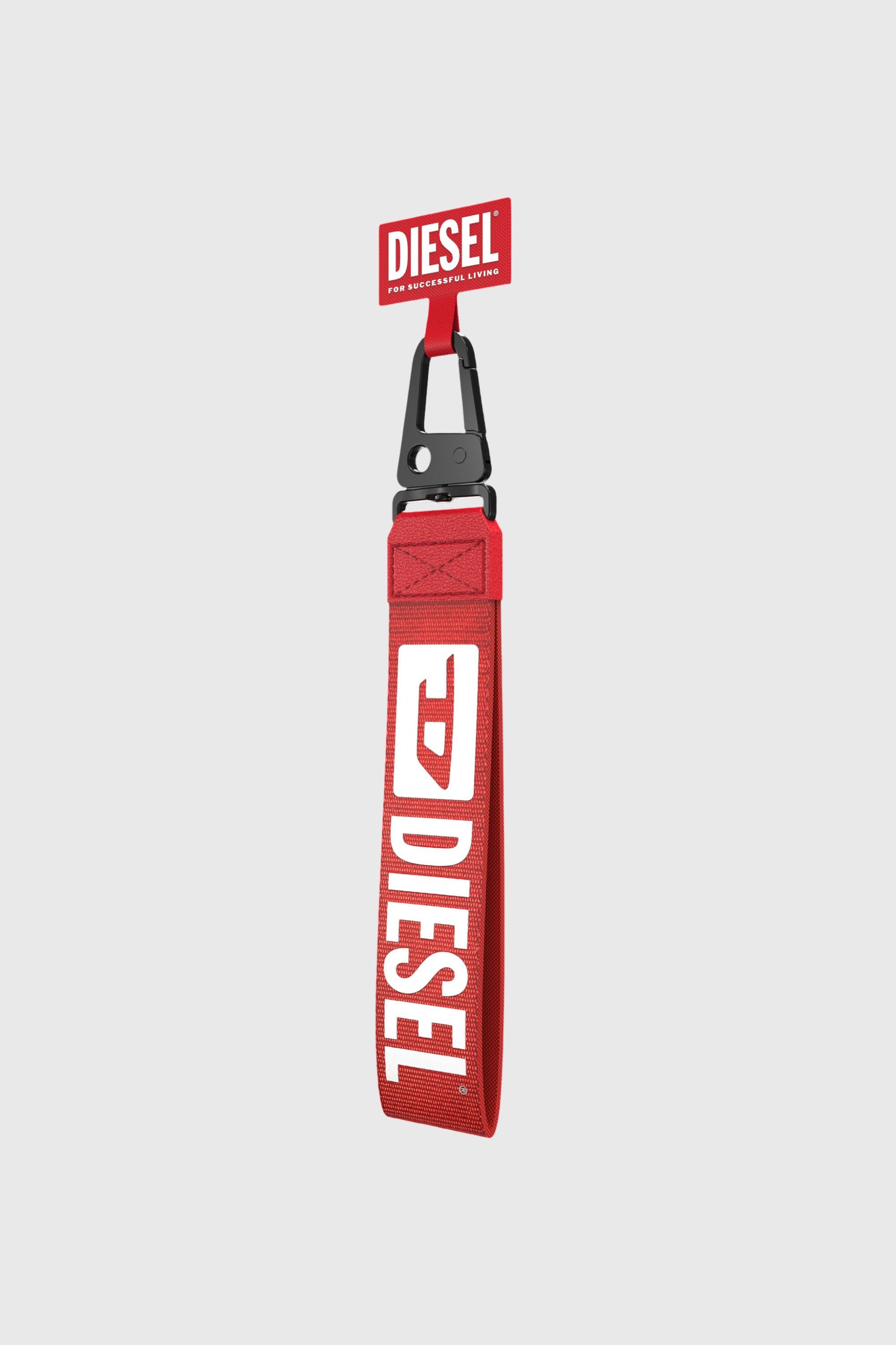 Diesel - 60192 WRIST STRAP, Cinturino universale porta smartphone Unisex in Rosso - 2