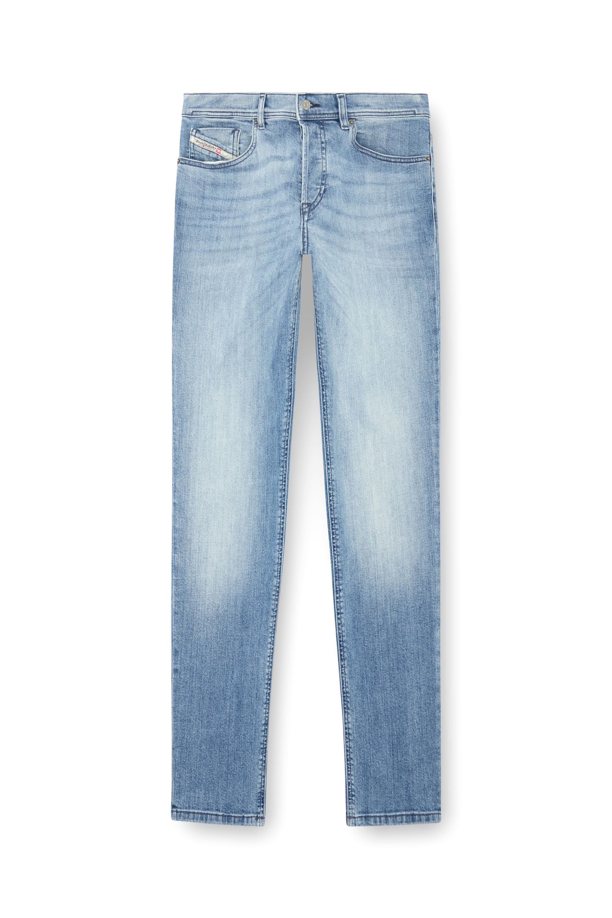 Diesel - Regular Jeans 2023 D-Finitive 0GRDI Uomo, Blu Chiaro - Image 2